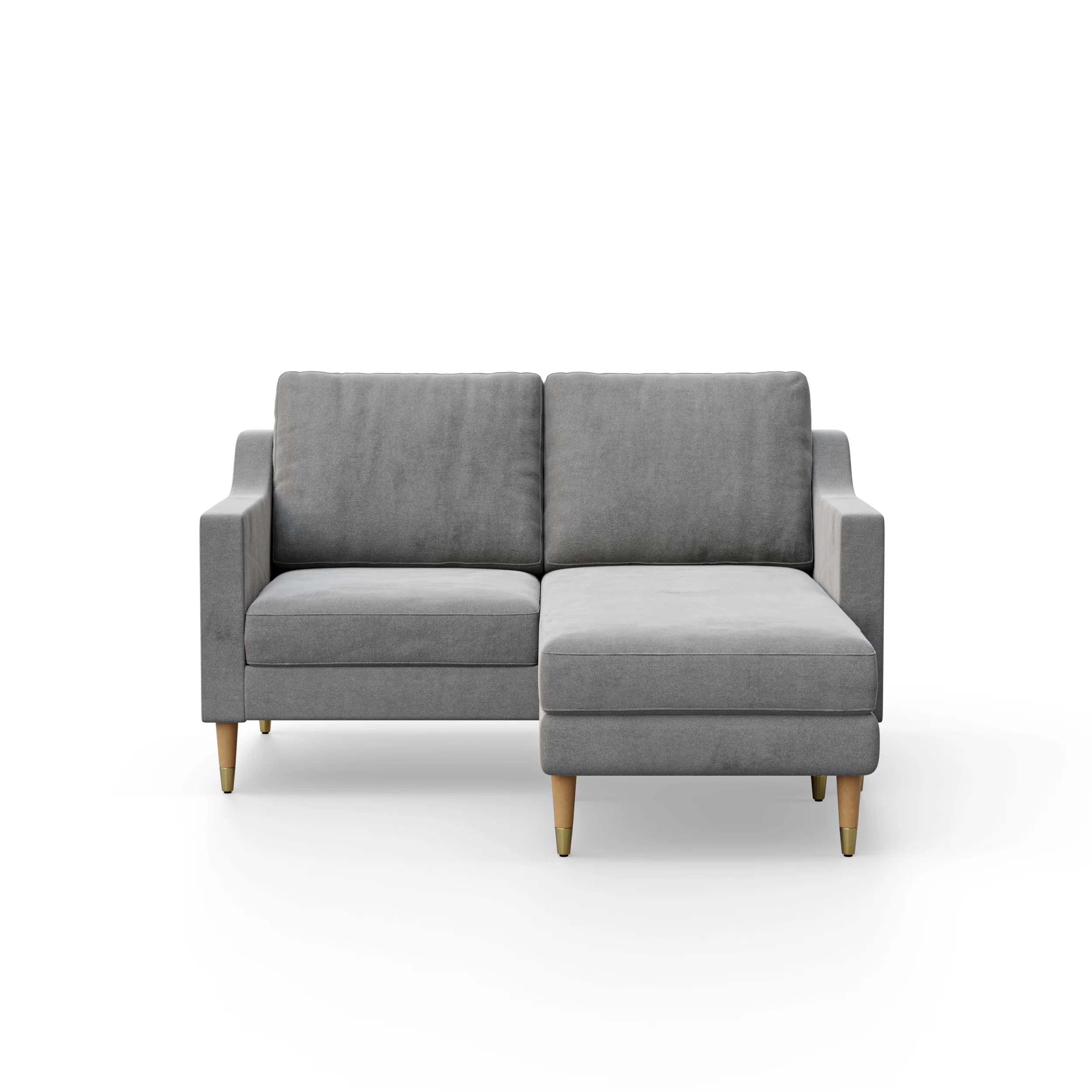 Lore Sofa | Small L-Shaped Sectional with Chaise (5 feet) - Image 7