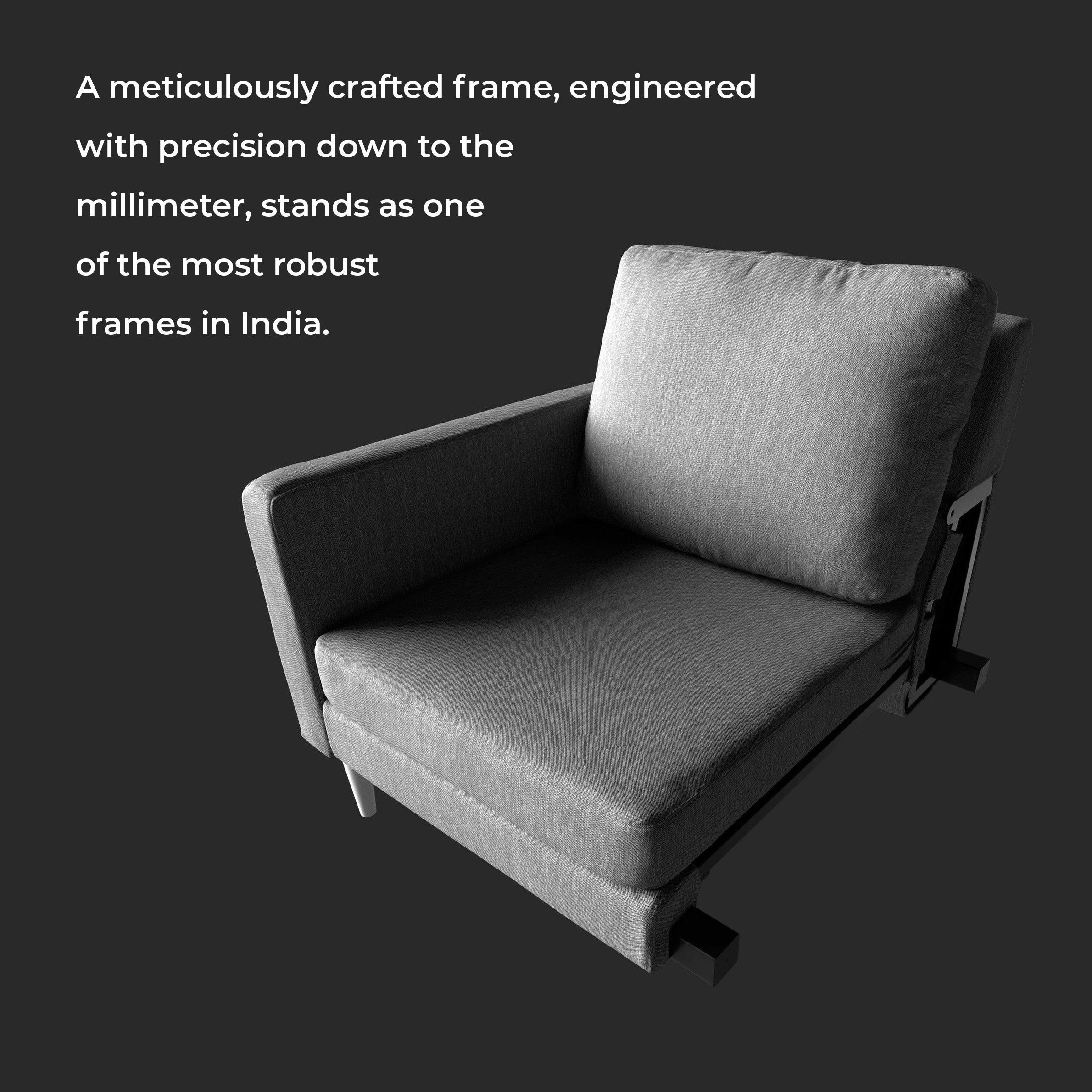 Lore Sofa | 2 Seater Sofa (5 feet) | High Back Sofa - Image 54