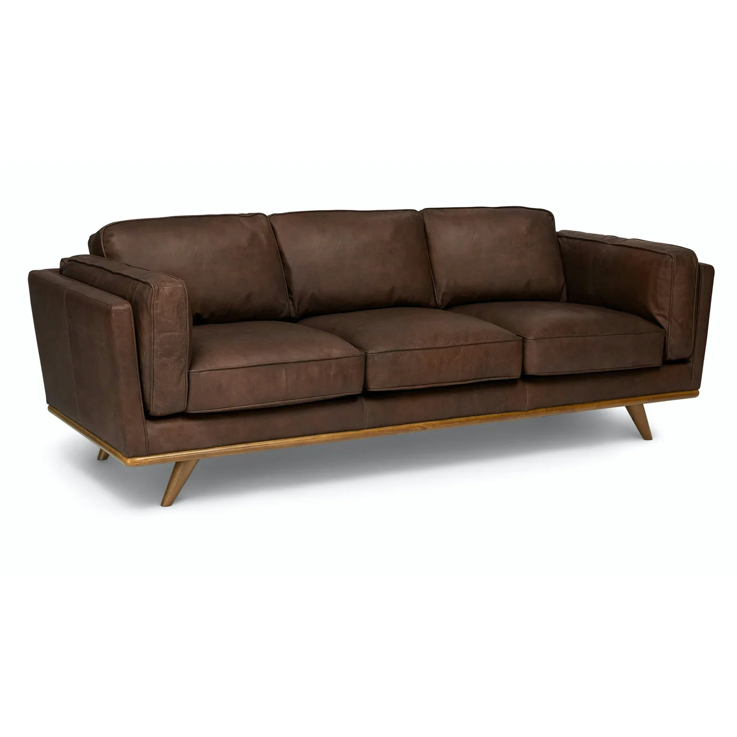 Lumo Sofa | 3 Seater (7.5 feet) Genuine Leather - Image 2