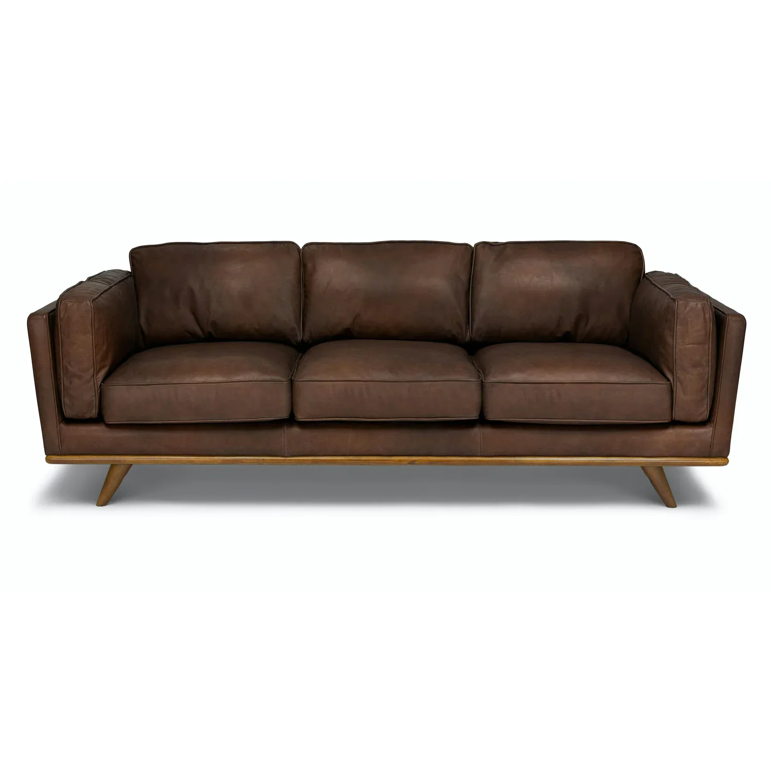 Lumo Sofa | 3 Seater (7.5 feet) Genuine Leather - Image 3