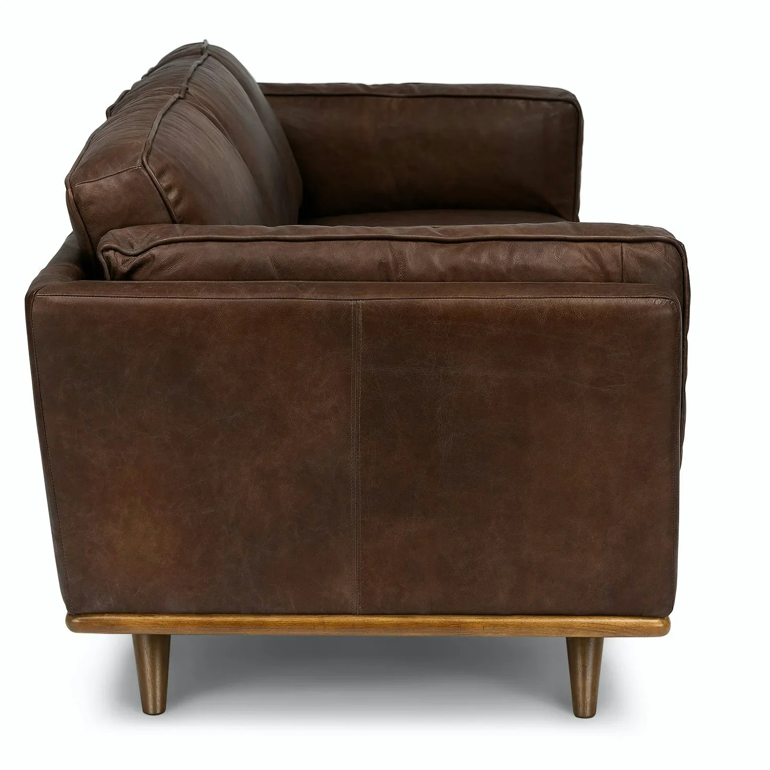 Lumo Sofa | 3 Seater (7.5 feet) Genuine Leather - Image 4
