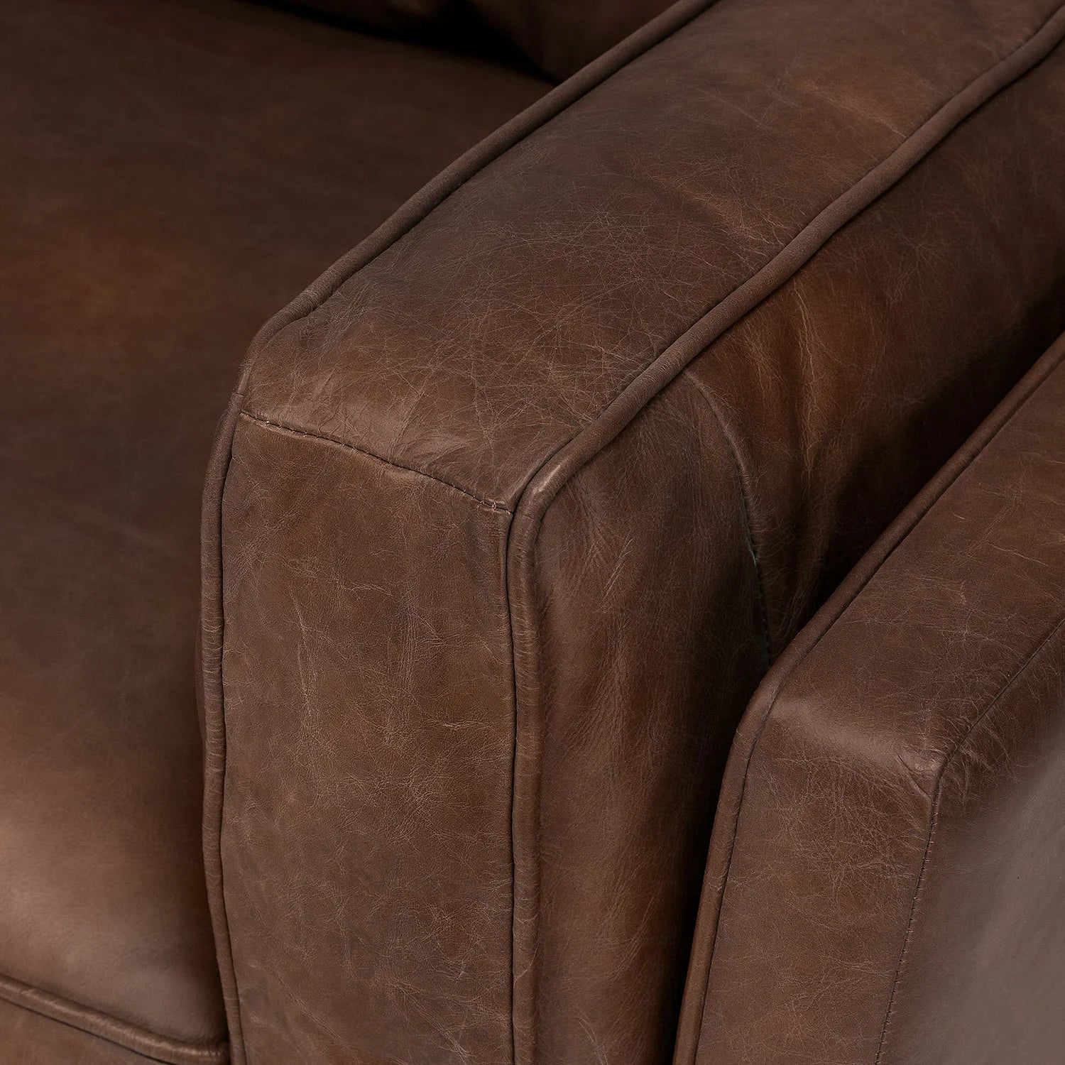 Lumo Sofa | 3 Seater (7.5 feet) Genuine Leather - Image 5