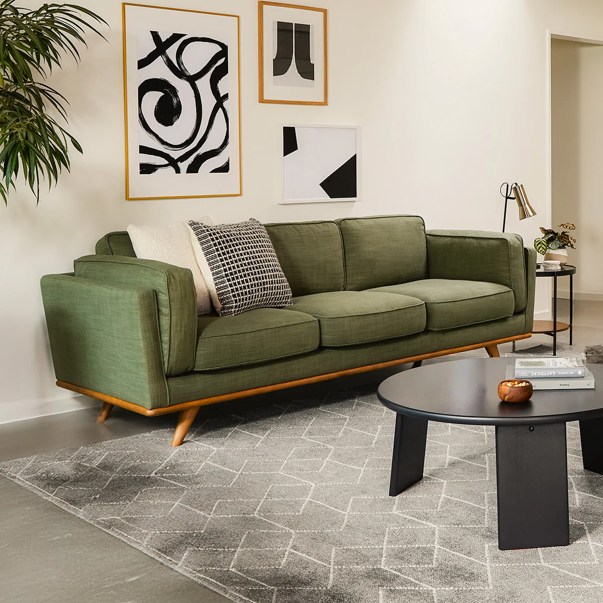 Lumo Sofa | 3 Seater | Down-feather Back Cushions (7.5 feet) - Image 12