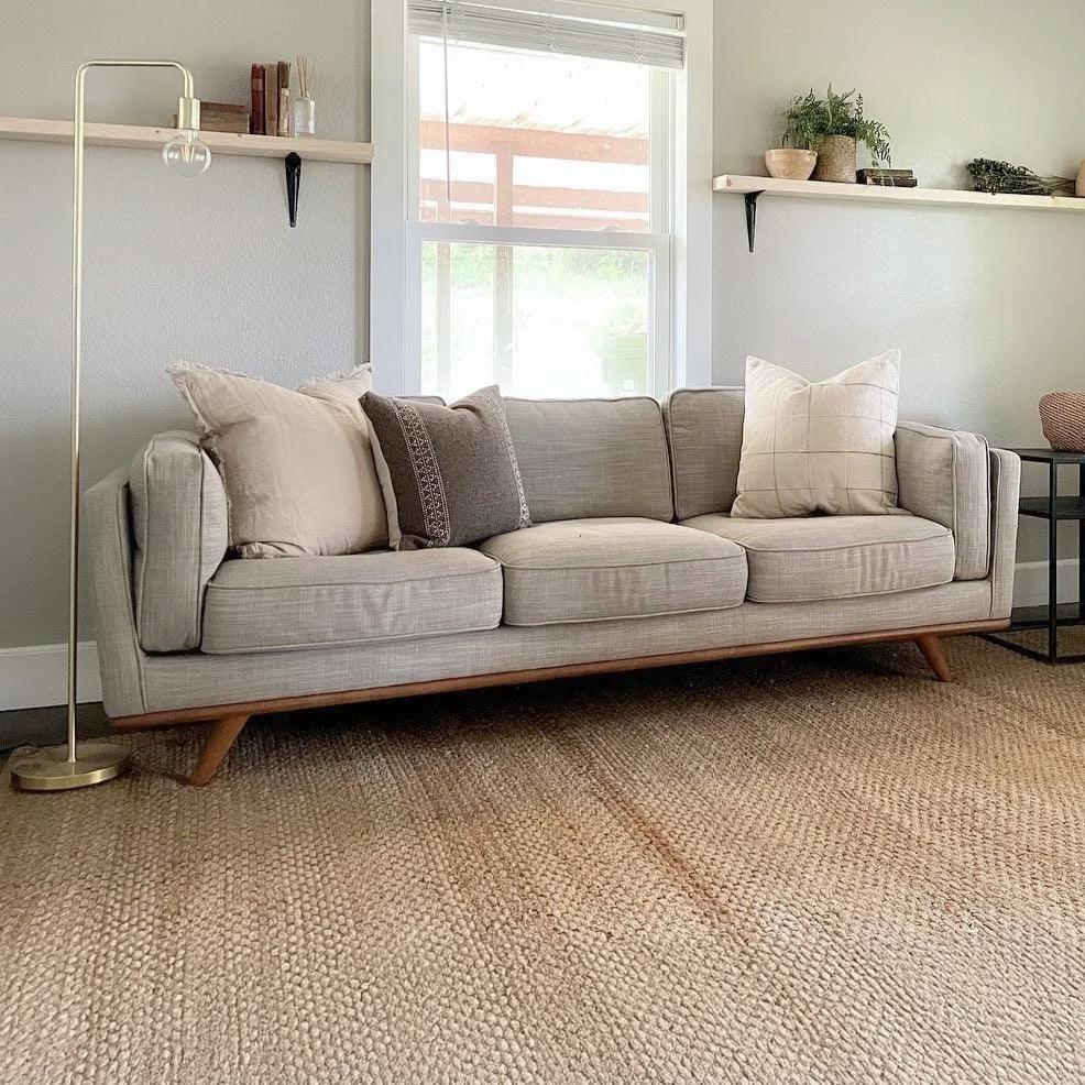 Lumo Sofa | 3 Seater | Down-feather Back Cushions (7.5 feet) - Image 9