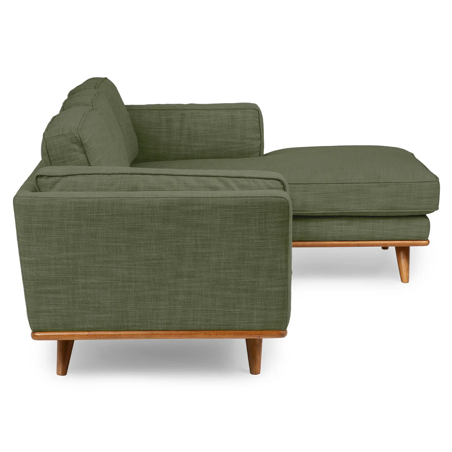 Lumo Sofa | L Shaped Left Sectional | Down-feather Back Cushions (7.5 feet) - Image 13