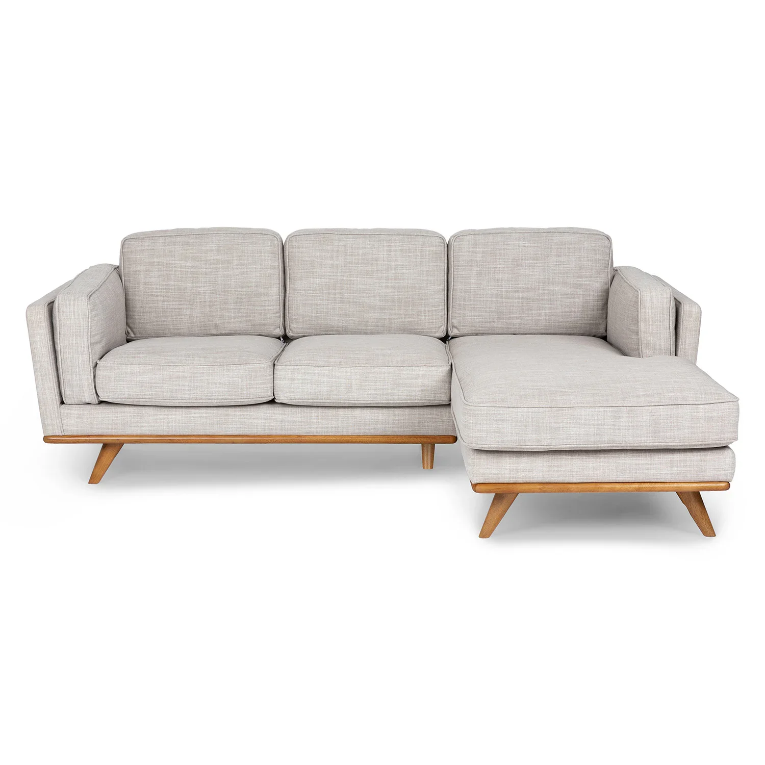 Lumo Sofa | L Shaped Left Sectional | Down-feather Back Cushions (7.5 feet) - Image 2