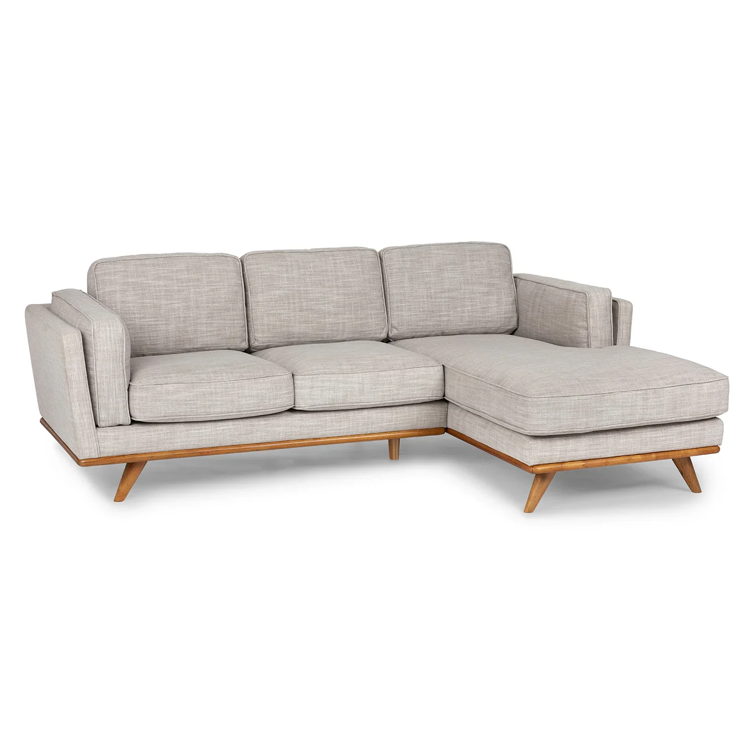 Lumo Sofa | L Shaped Left Sectional | Down-feather Back Cushions (7.5 feet) - Image 3