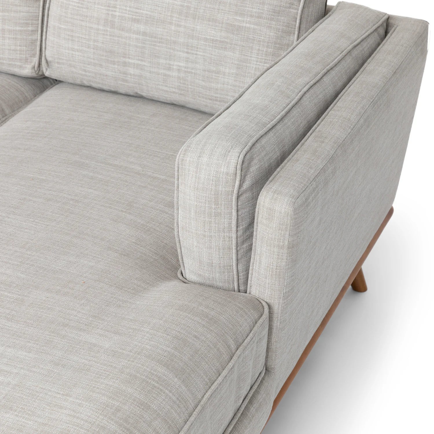 Lumo Sofa | L Shaped Left Sectional | Down-feather Back Cushions (7.5 feet) - Image 6