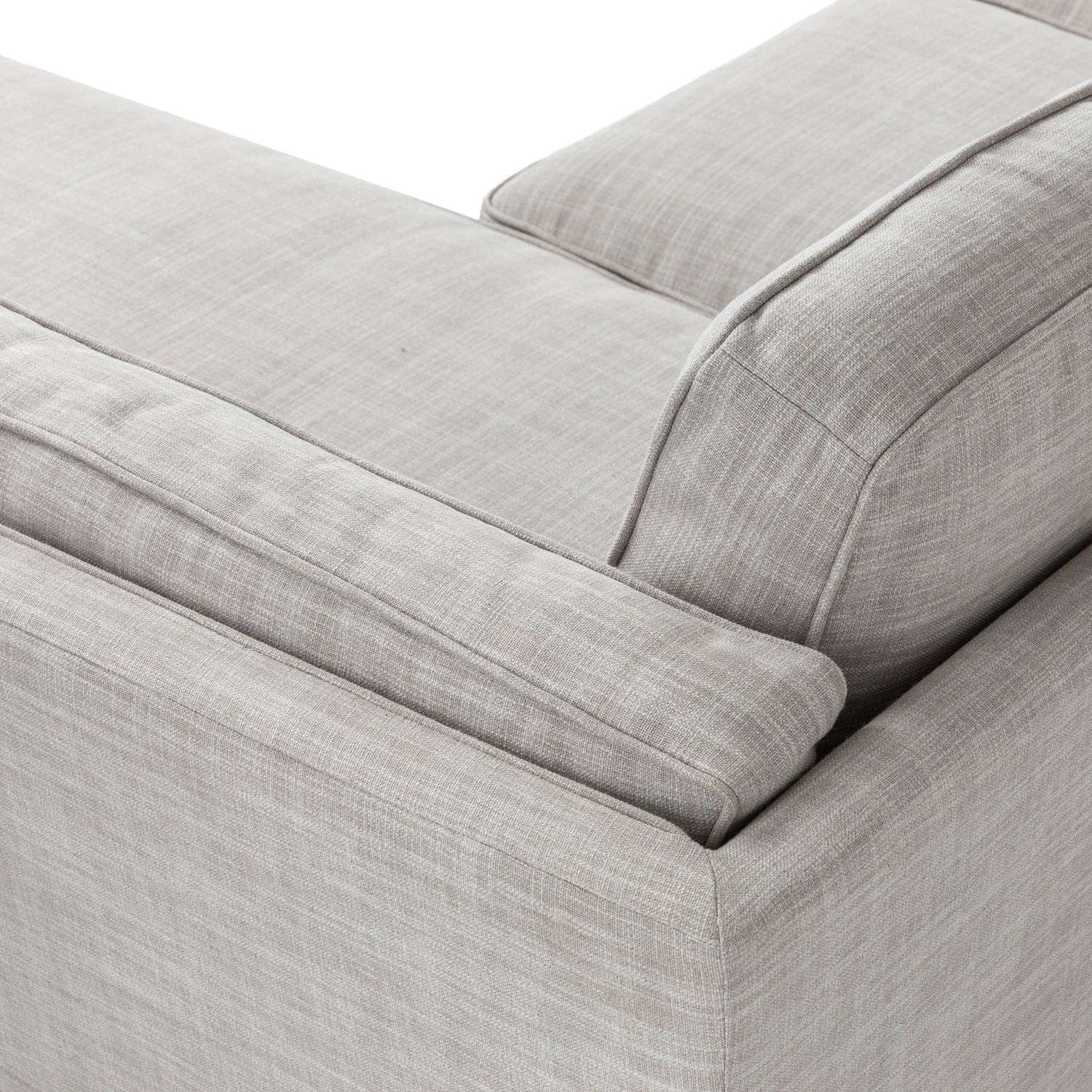 Lumo Sofa | L Shaped Left Sectional | Down-feather Back Cushions (7.5 feet) - Image 8