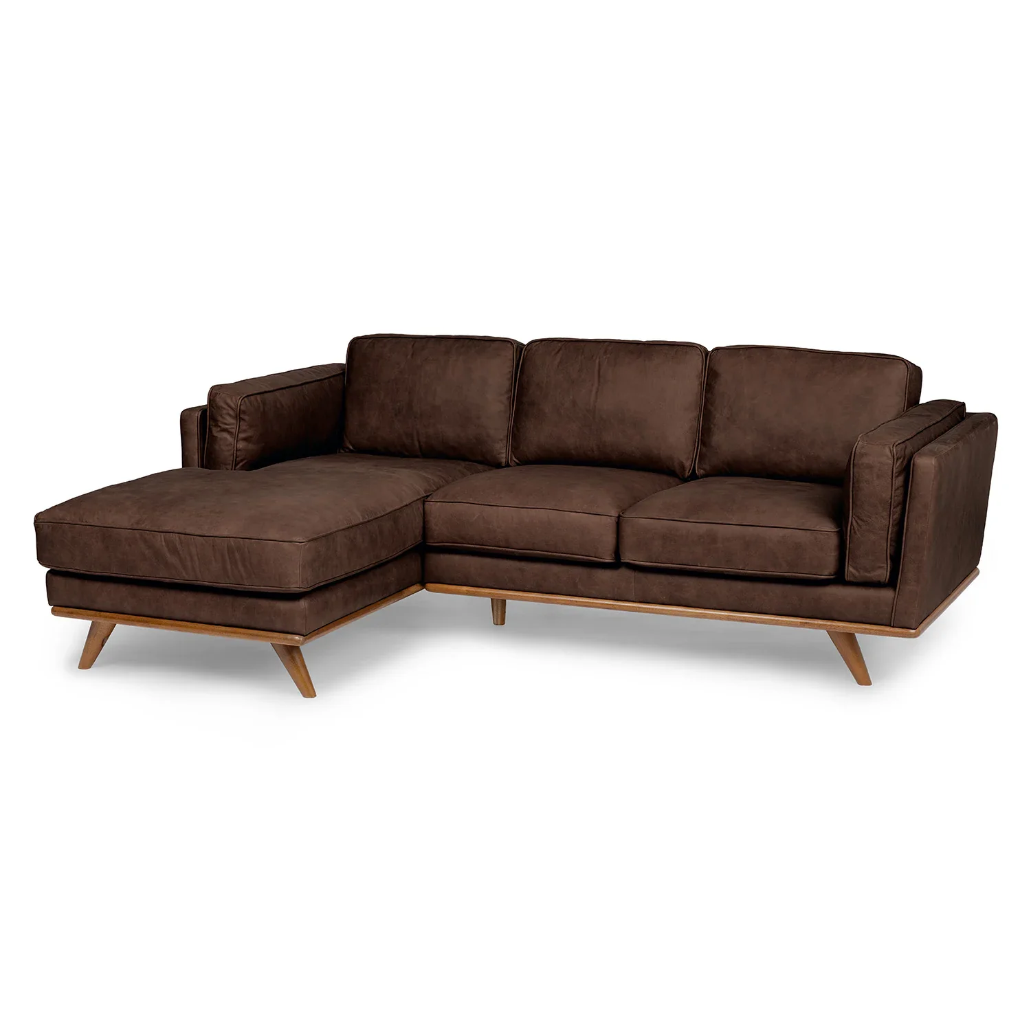 Lumo Sofa |  L Shaped Right Sectional (7.5 feet) Genuine Leather - Image 3