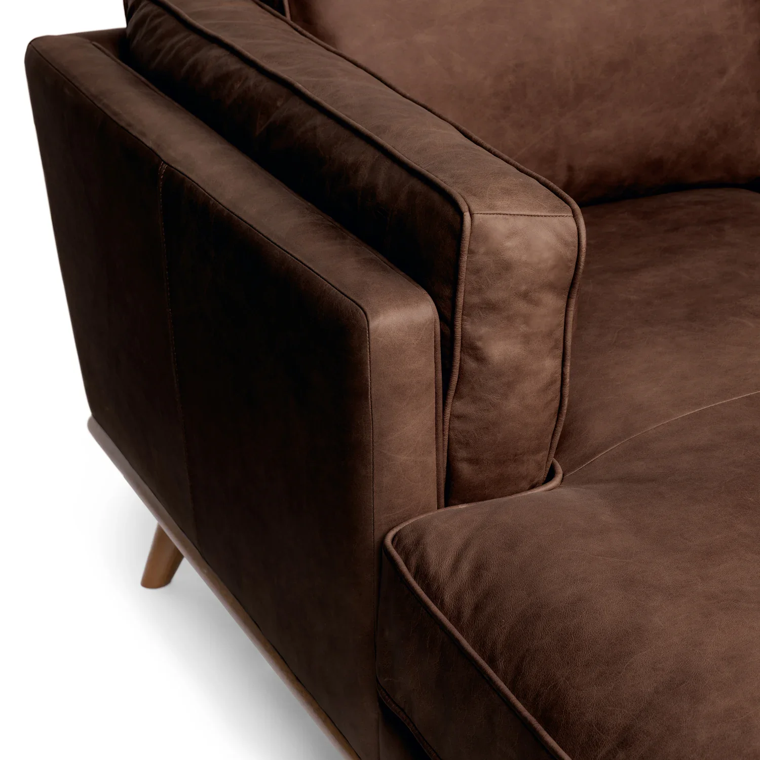 Lumo Sofa |  L Shaped Right Sectional (7.5 feet) Genuine Leather - Image 6