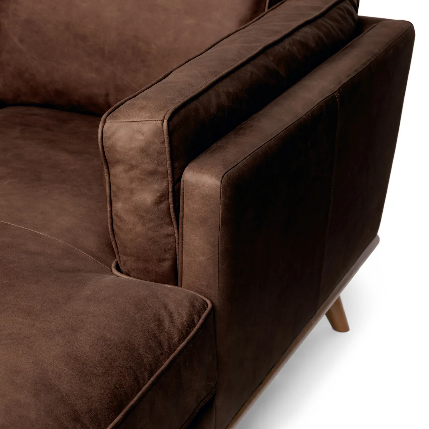 Lumo Sofa |  L Shaped Sectional (7.5 feet) Genuine Leather - Image 6