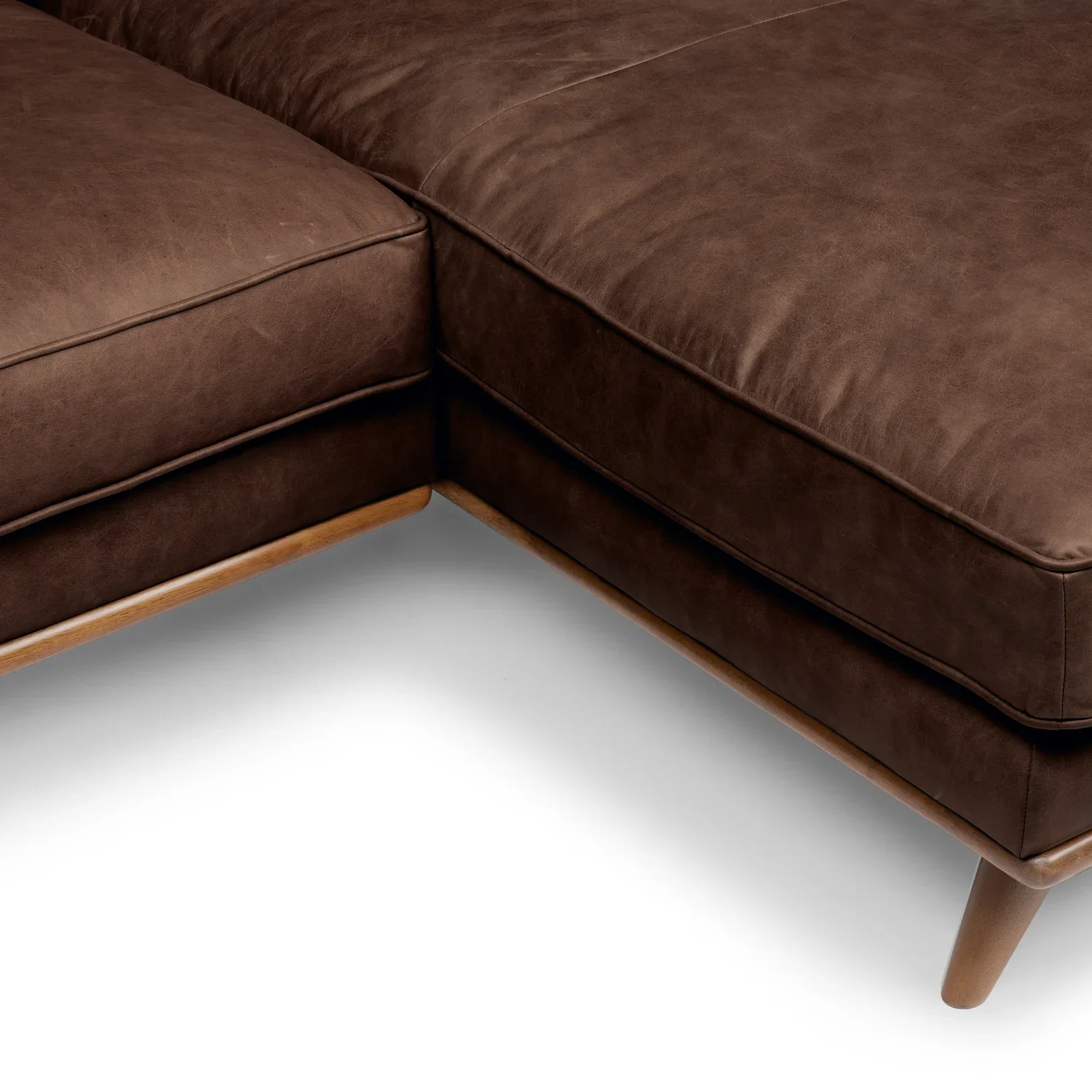 Lumo Sofa |  L Shaped Sectional (7.5 feet) Genuine Leather - Image 7