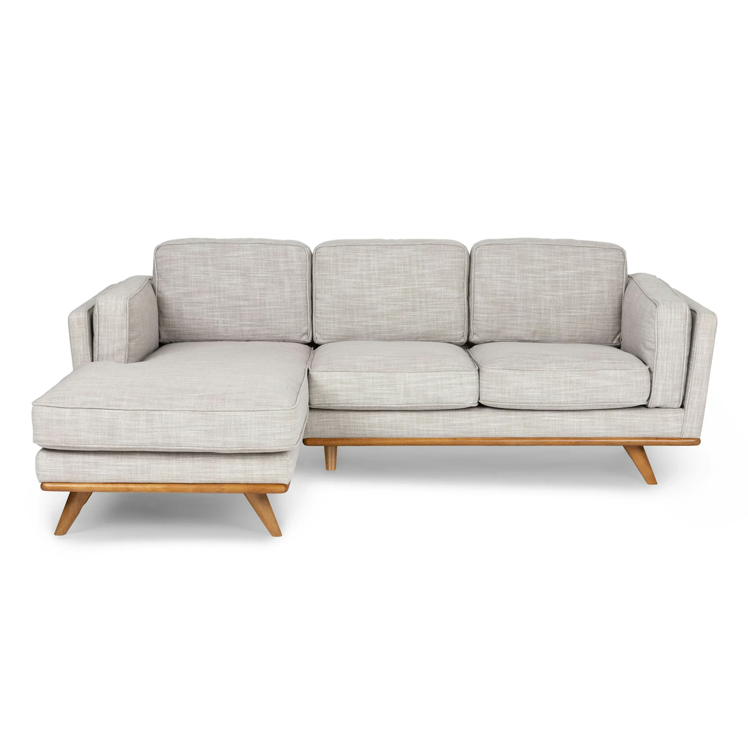 Lumo Sofa | L Shaped Sectional | Polyfill Cushions (7.5 feet) - Image 4