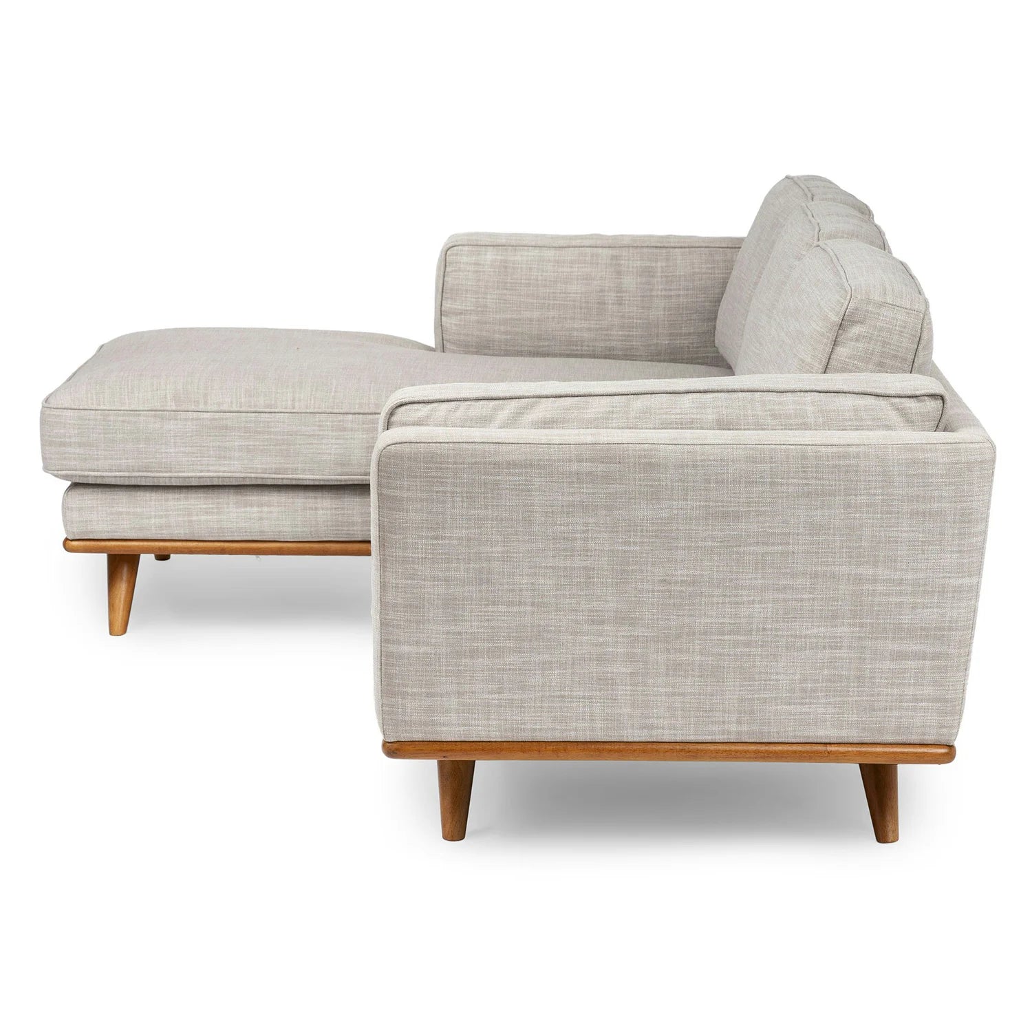 Lumo Sofa | L Shaped Sectional | Polyfill Cushions (7.5 feet) - Image 5
