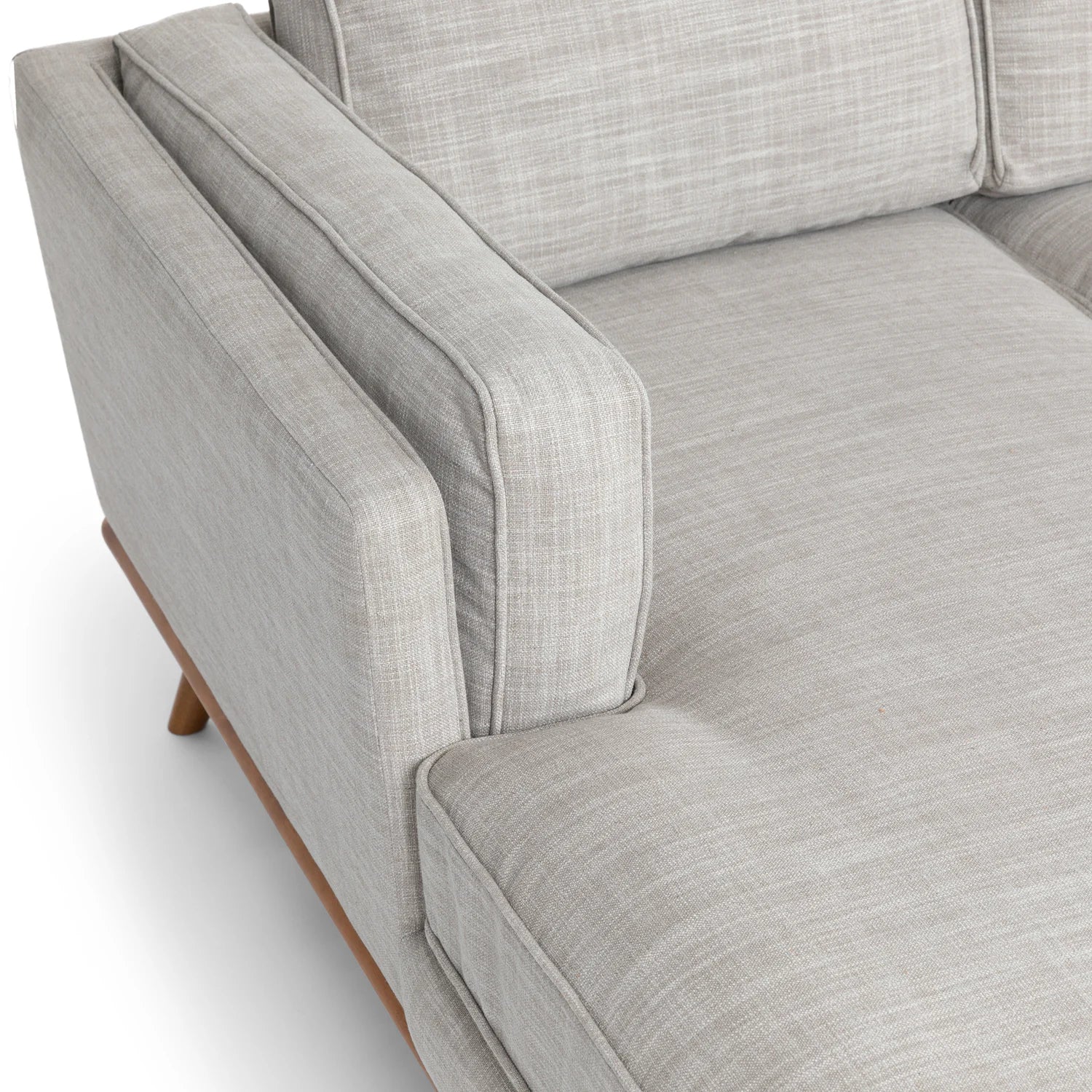 Lumo Sofa | L Shaped Sectional | Polyfill Cushions (7.5 feet) - Image 7