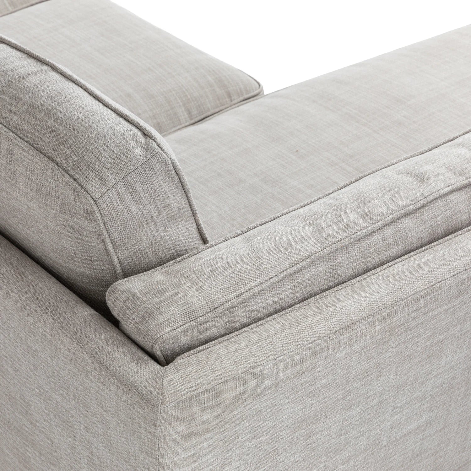 Lumo Sofa | L Shaped Sectional | Polyfill Cushions (7.5 feet) - Image 9