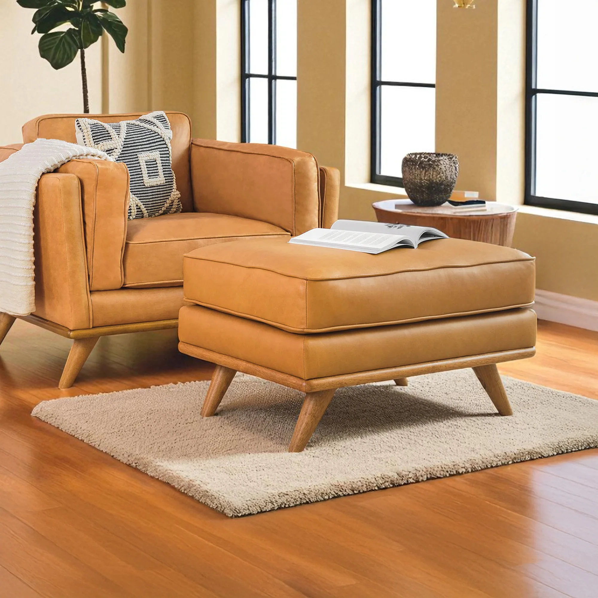 Lumo Sofa | Ottoman Genuine Leather - Image 10