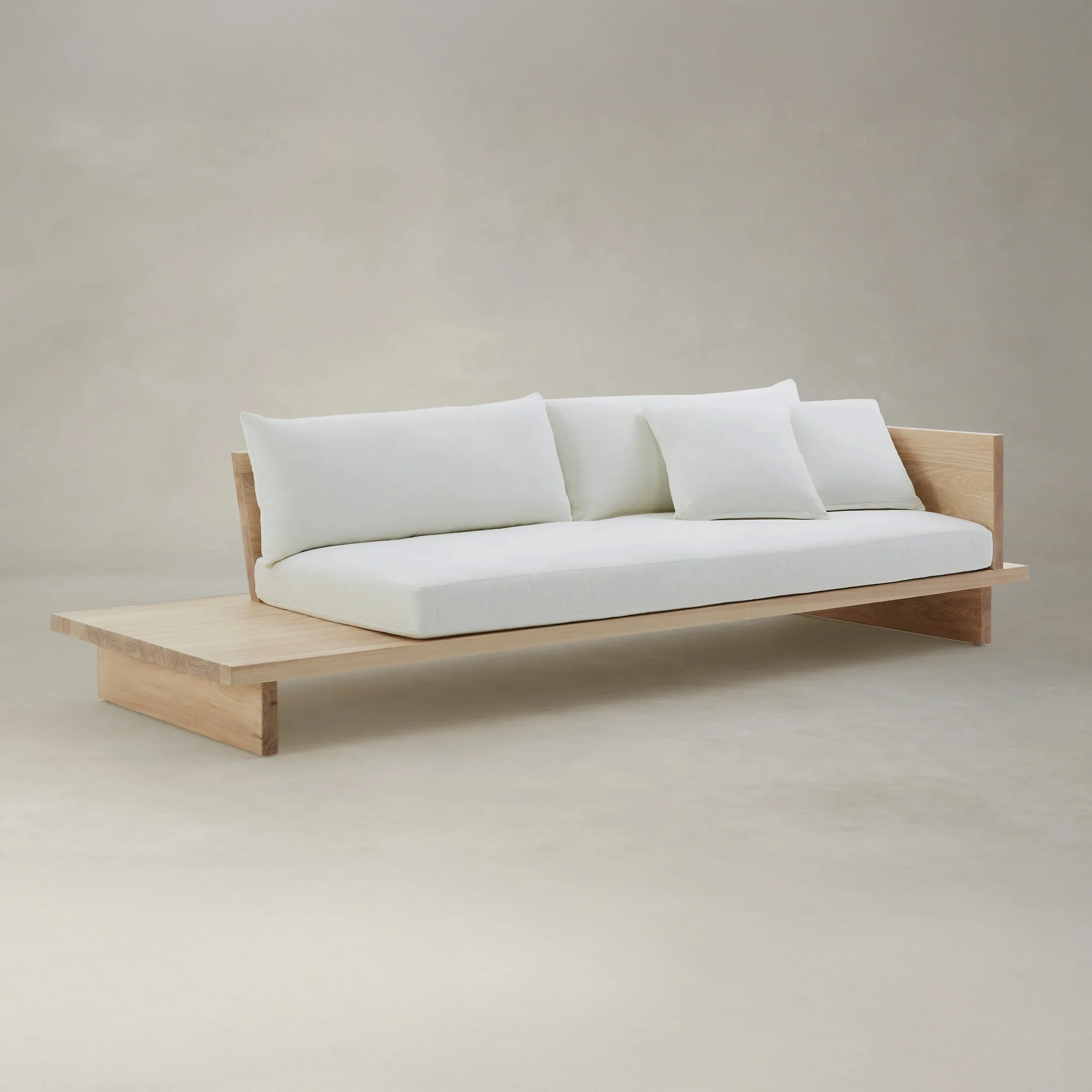 Marenco Sofa | 3 Seater | Solid Ash/Walnut Wood - Image 3