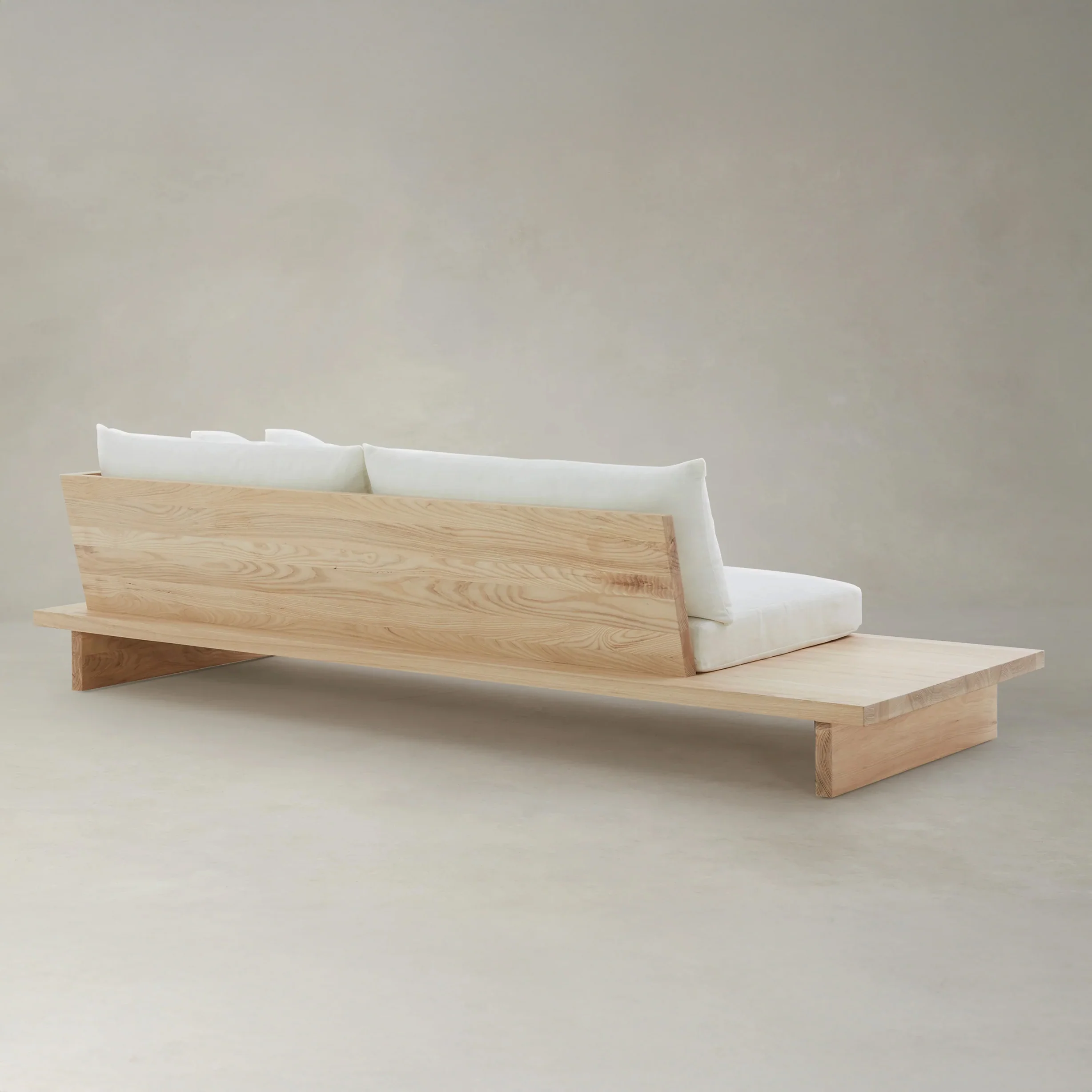Marenco Sofa | 3 Seater | Solid Ash/Walnut Wood - Image 4