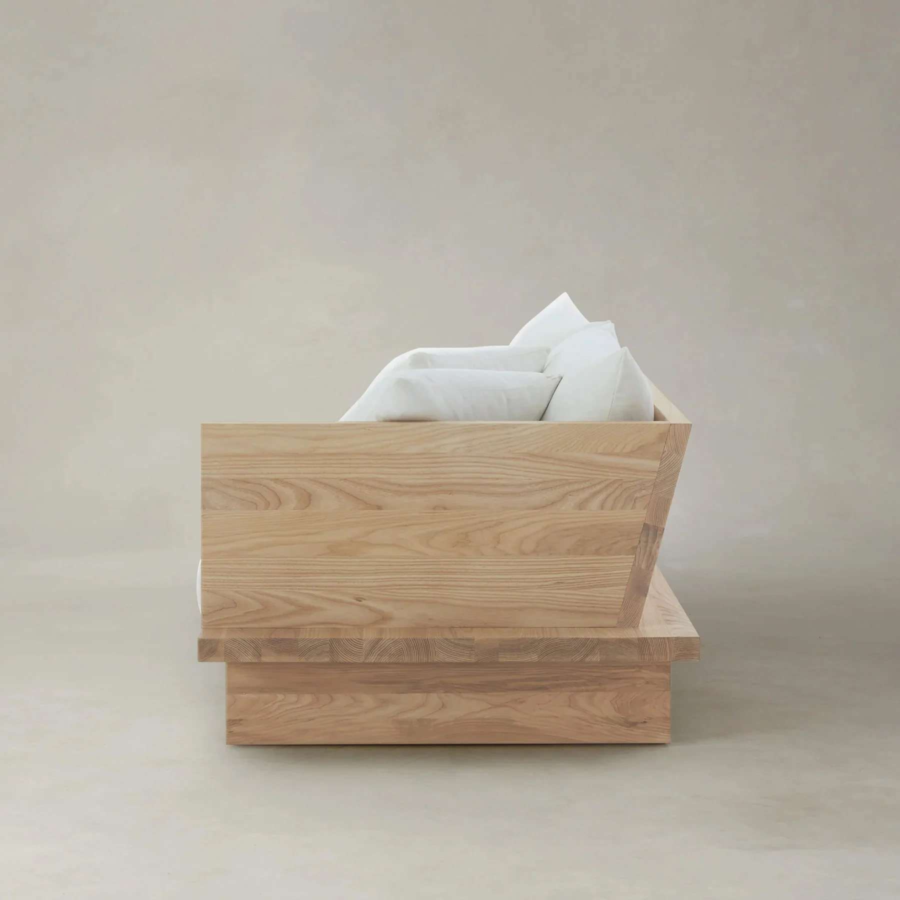 Marenco Sofa | 3 Seater | Solid Ash/Walnut Wood - Image 5