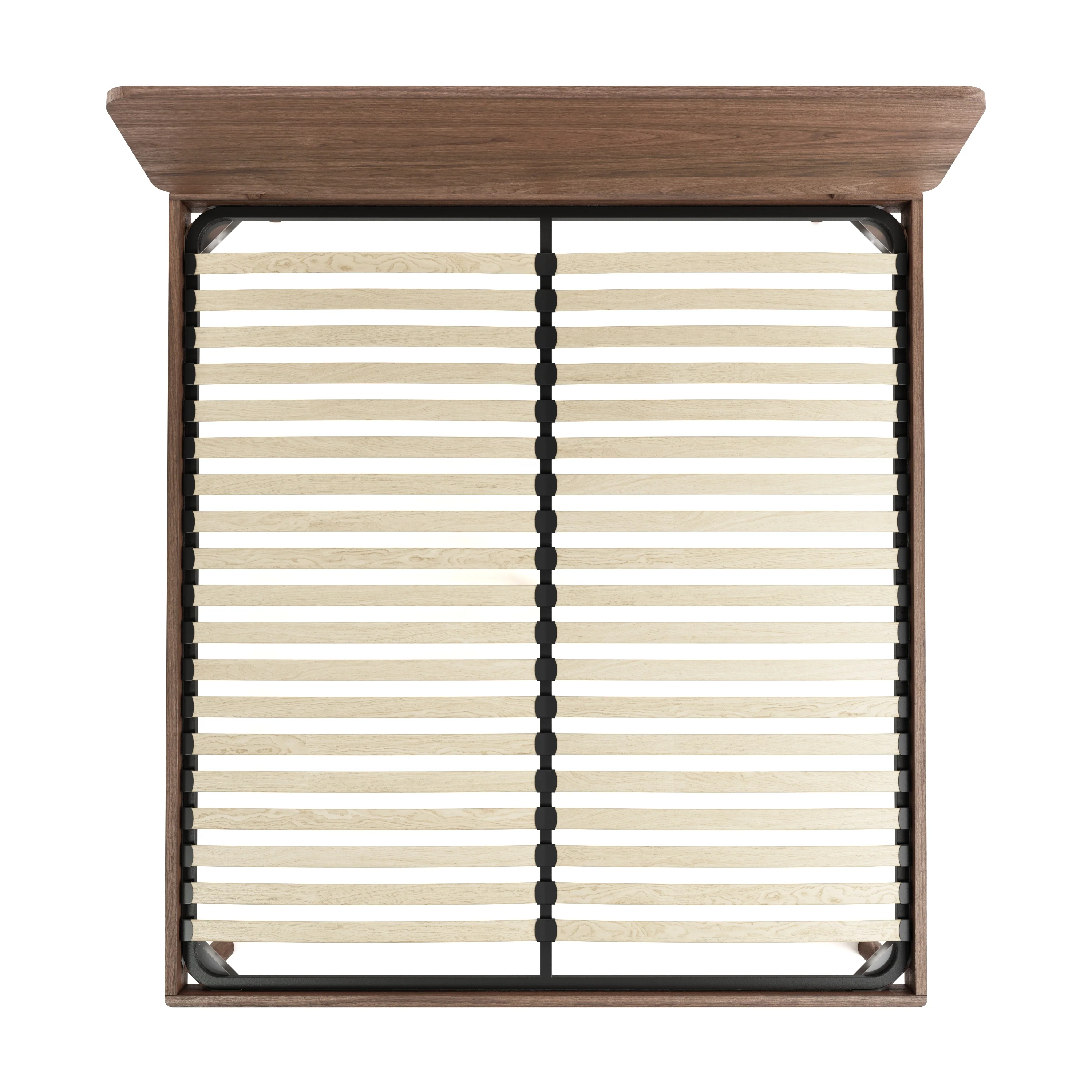 Mowa Bed - Solid Teak/Walnut/Oak Wood (King) - Image 24