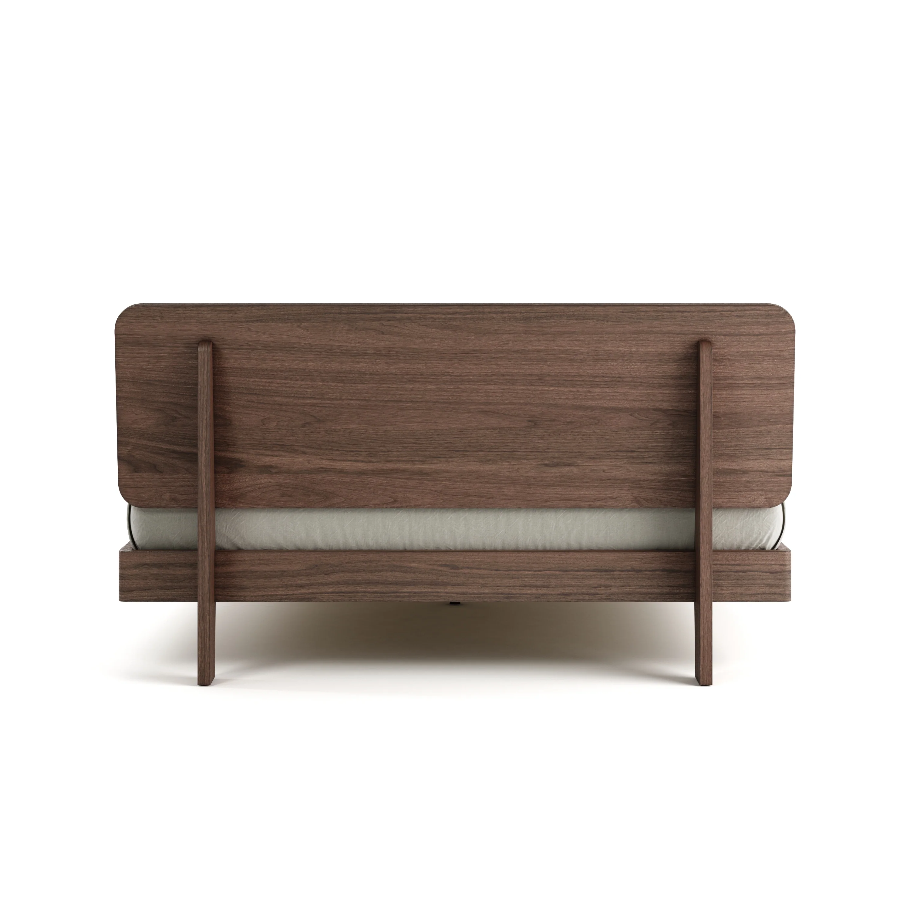 Mowa Bed - Solid Teak/Walnut/Oak Wood (Queen) - Image 22