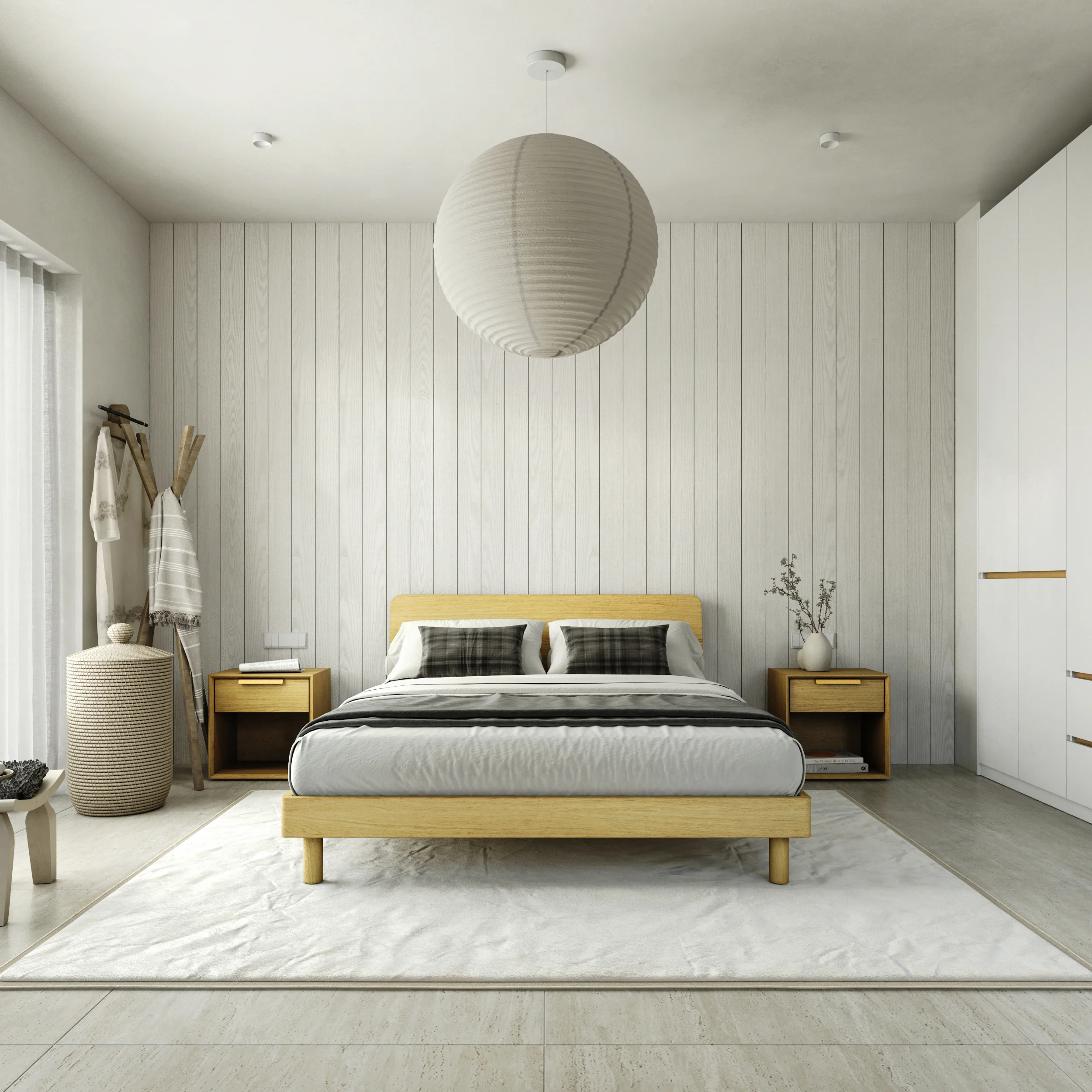 Mowa Bed - Solid Teak/Walnut/Oak Wood (Queen) - Image 33