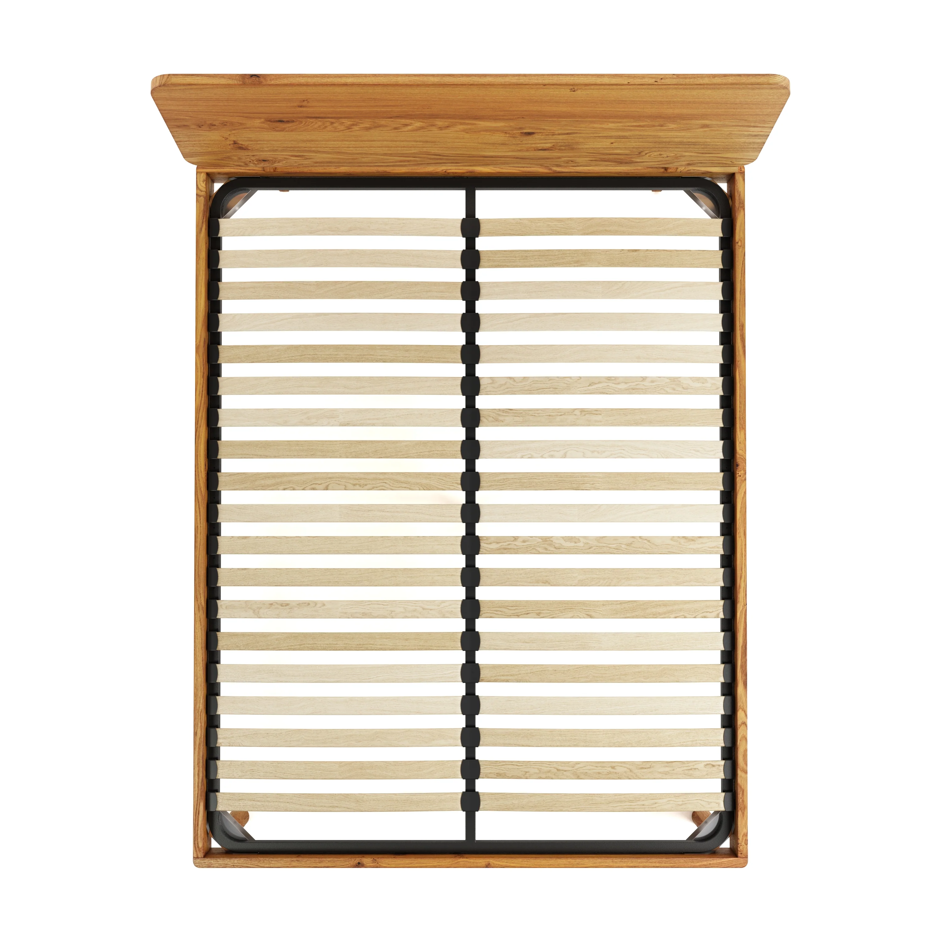 Mowa Bed - Solid Teak/Walnut/Oak Wood (Queen) - Image 5