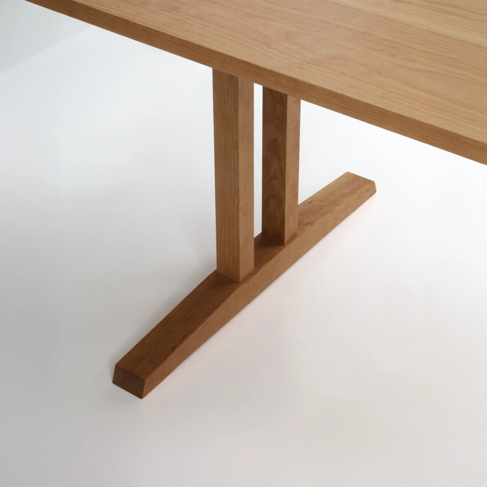Niva Dining Table (6.5 feet) - Solid Teak/Walnut/Oak Wood - Image 6