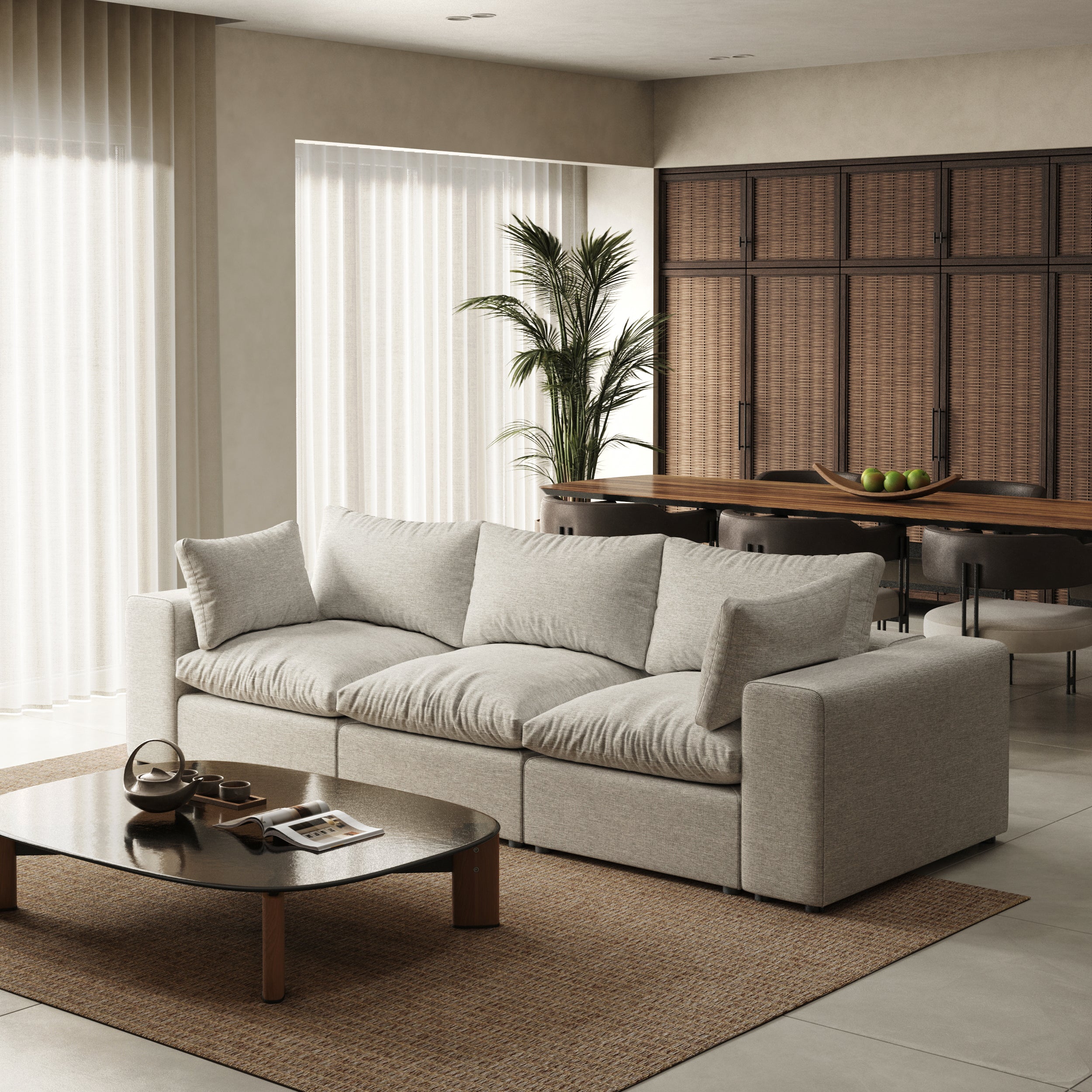 Node 2.0 Sofa | 3 Seater (9 feet) - Image 8
