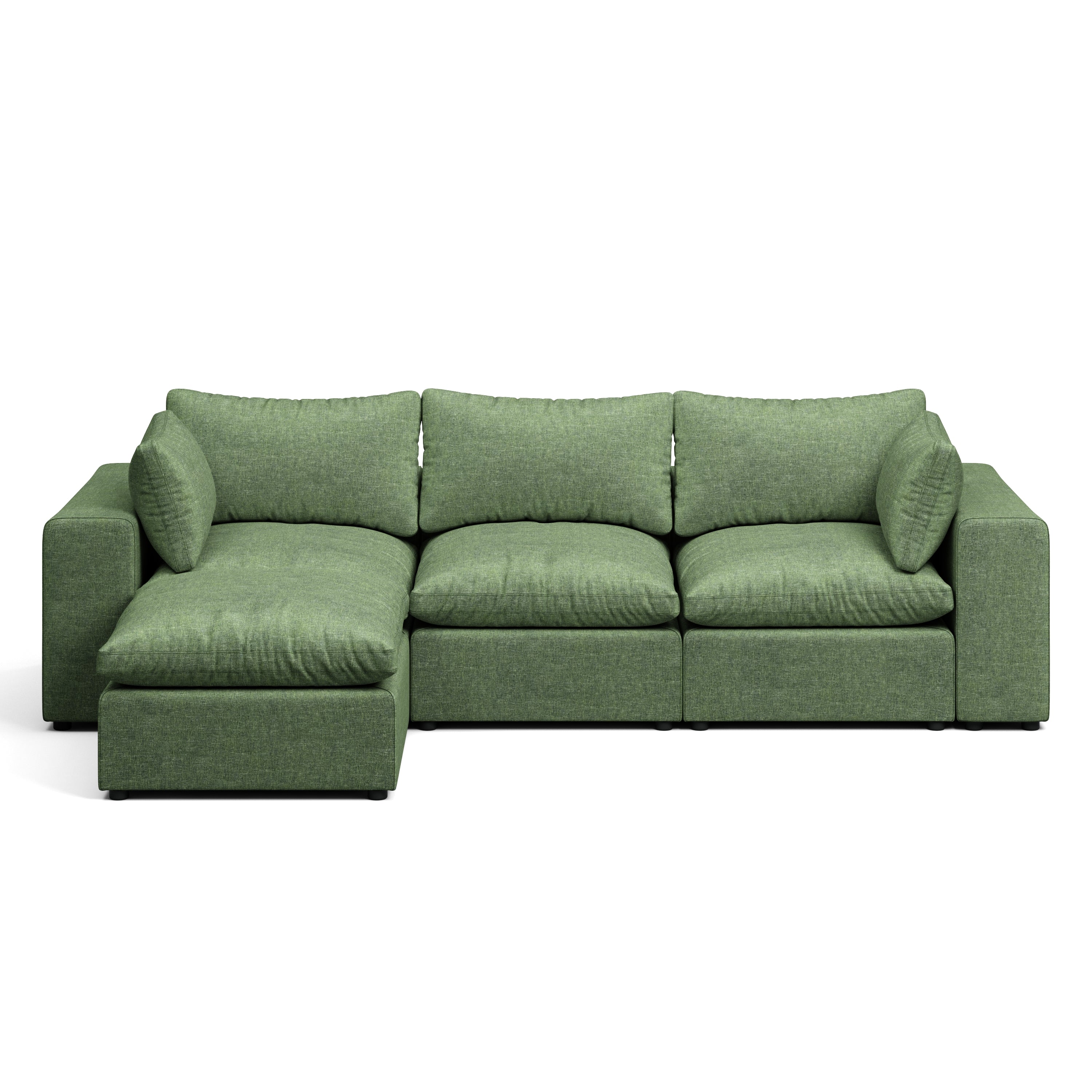Node 2.0 Sofa | 3 Seater Sofa (9 feet) with Ottoman - Image 11