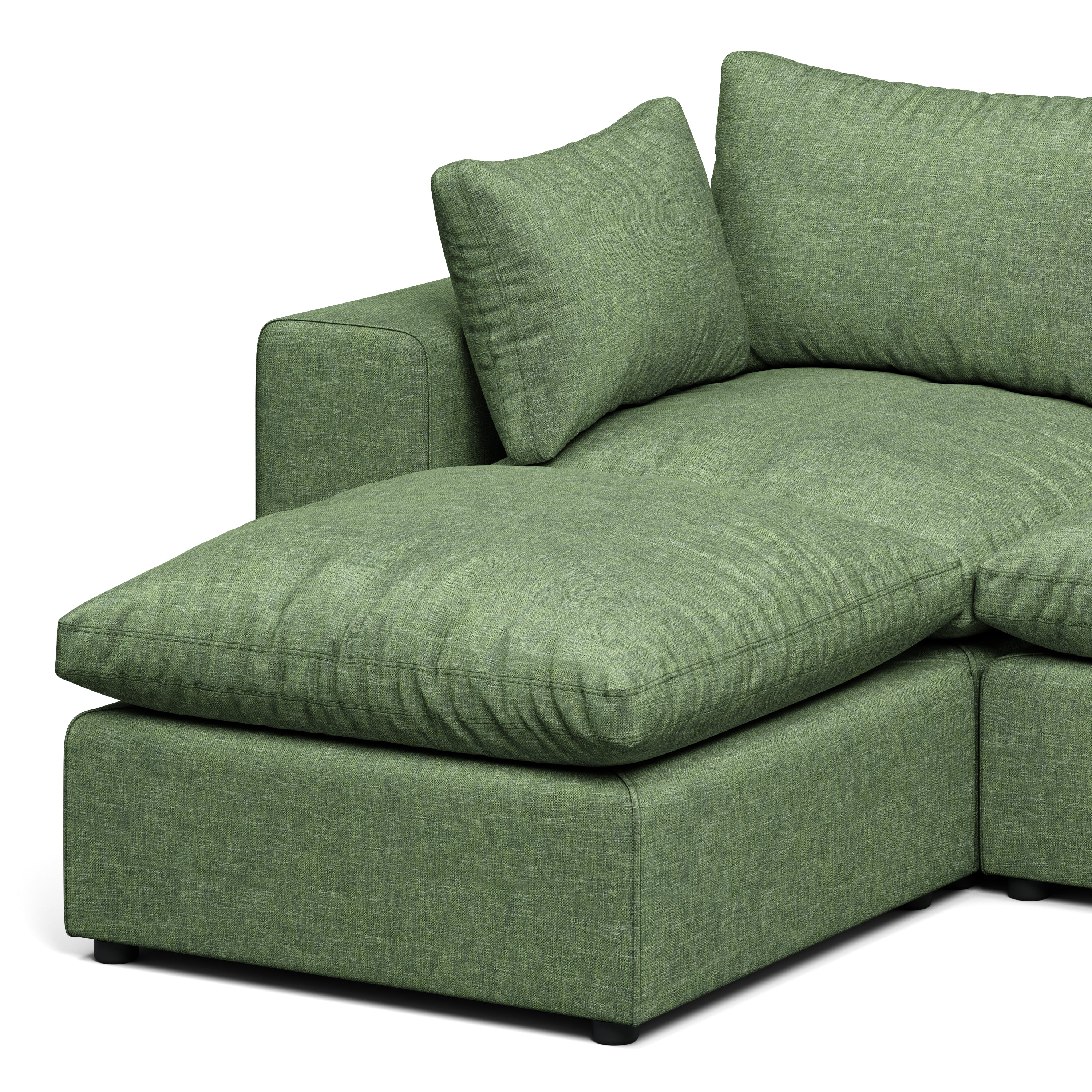 Node 2.0 Sofa | 3 Seater Sofa (9 feet) with Ottoman - Image 14