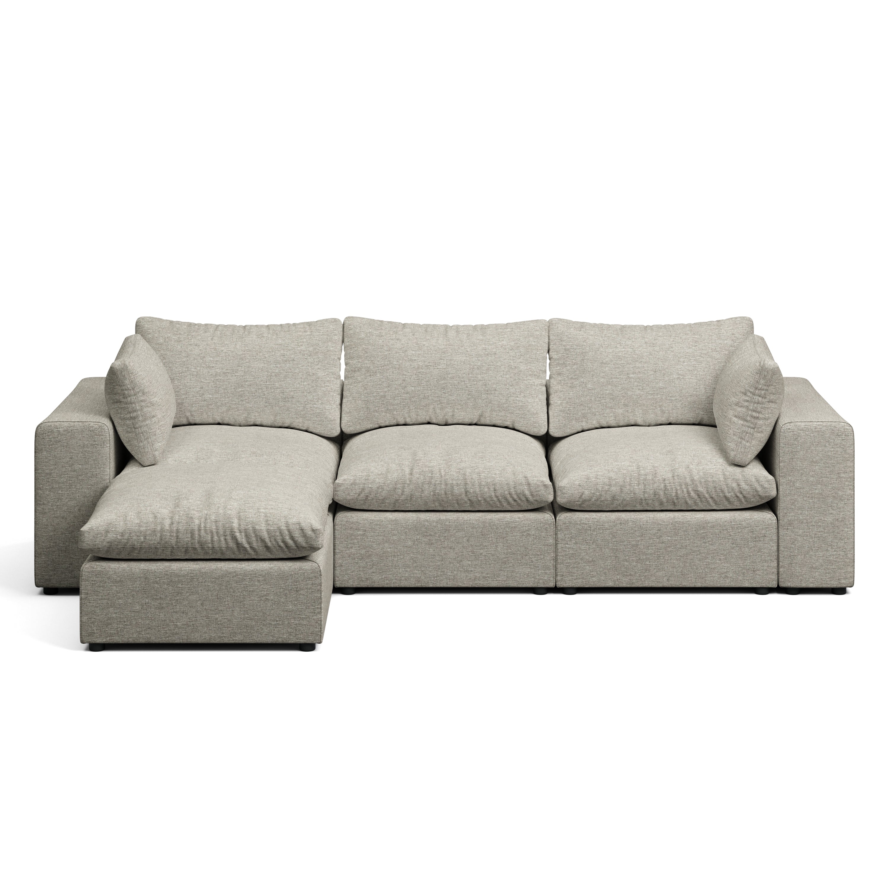 Node 2.0 Sofa | 3 Seater Sofa (9 feet) with Ottoman - Image 3