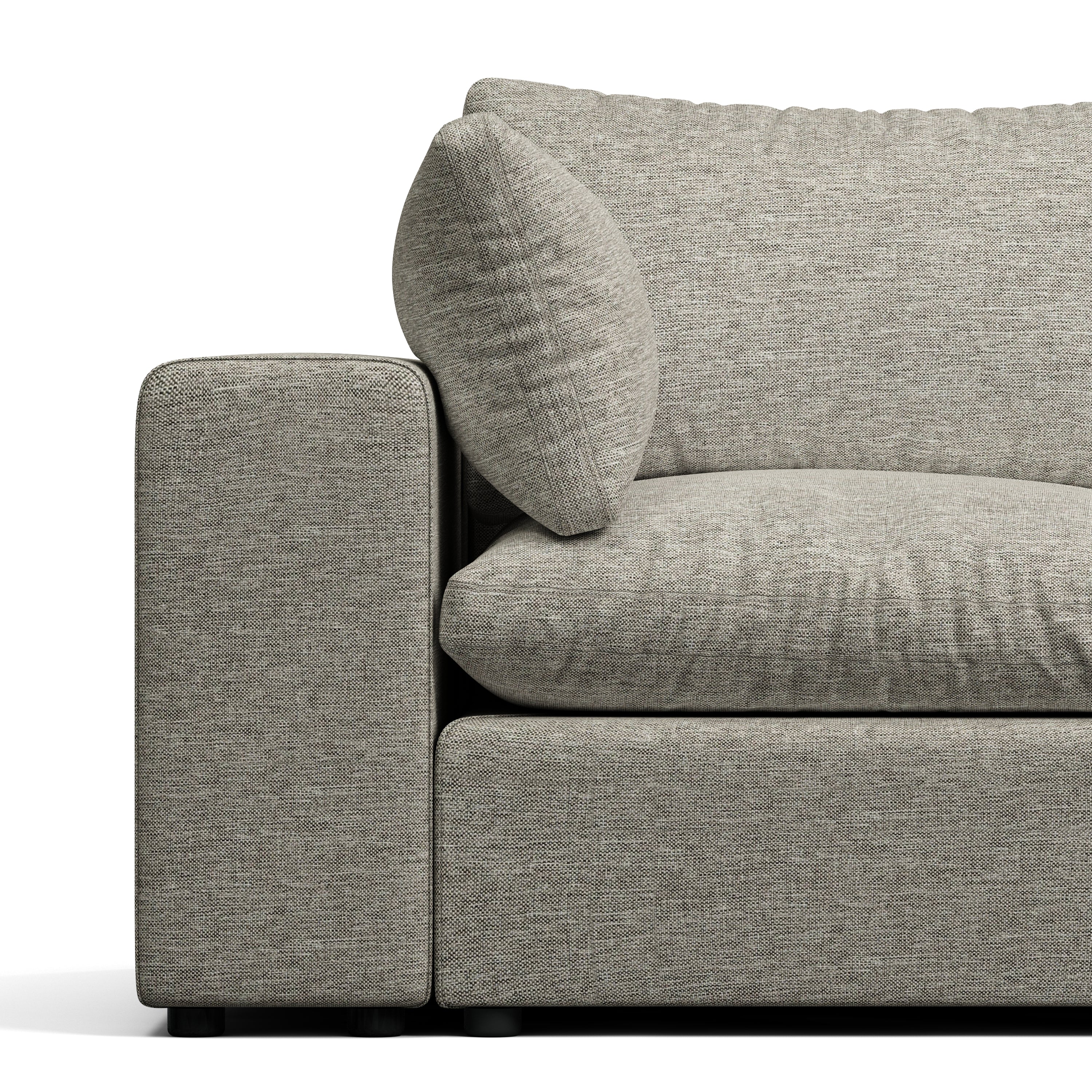 Node 2.0 Sofa | 3 Seater Sofa (9 feet) with Ottoman - Image 5