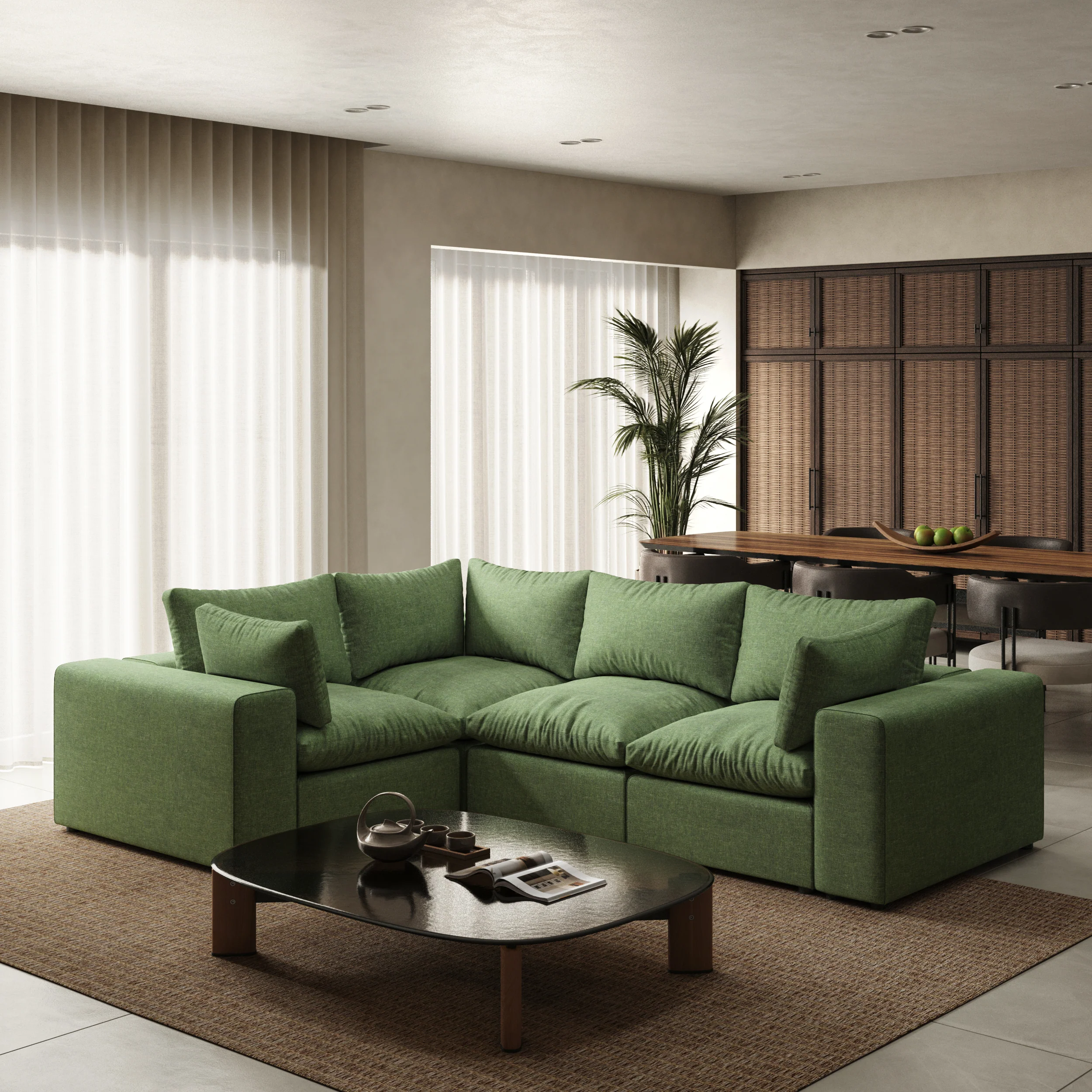 Node 2.0 Sofa | 4 Seater Corner Sofa (9 x 6 feet) - Image 17