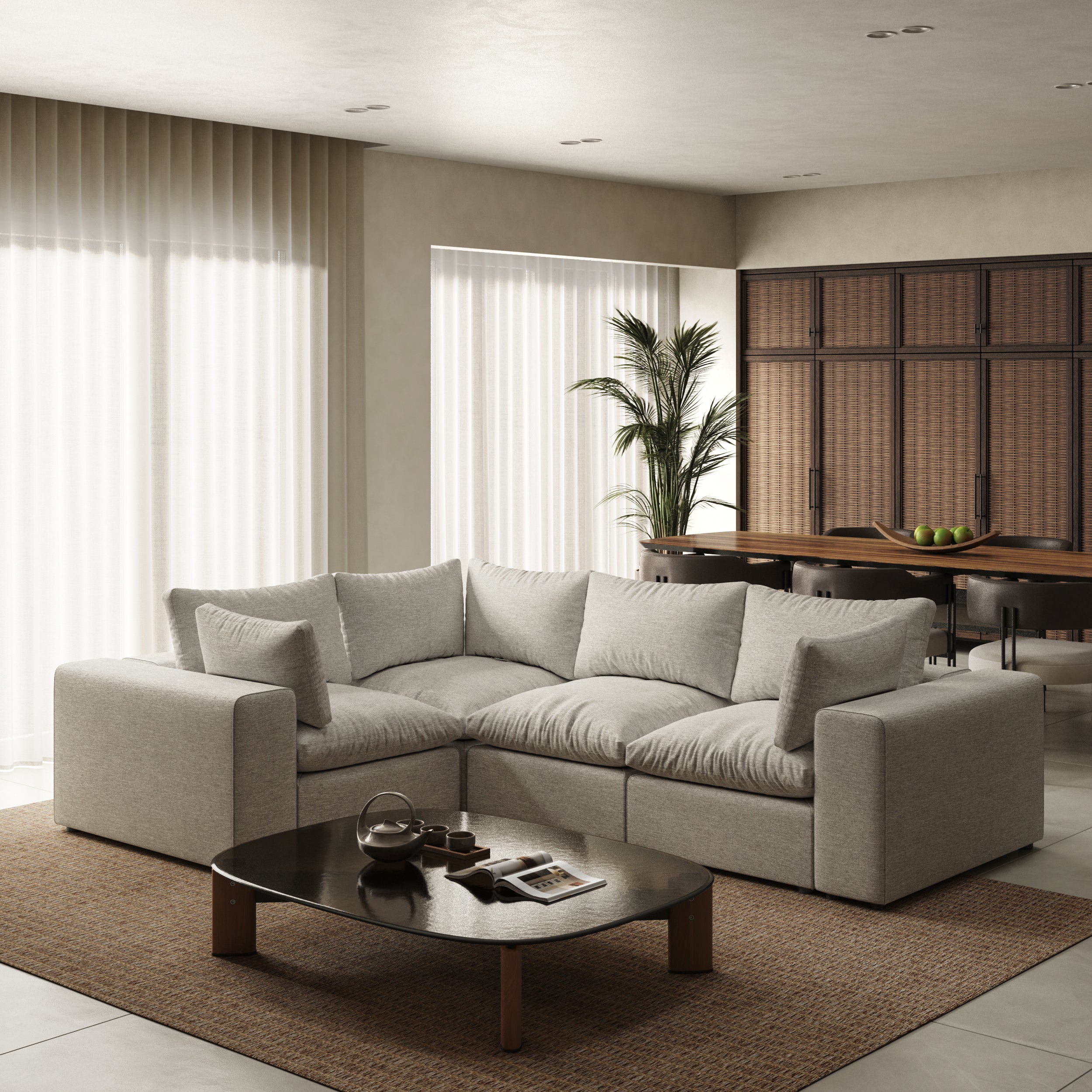 Node 2.0 Sofa | 4 Seater Corner Sofa (9 x 6 feet) - Image 25