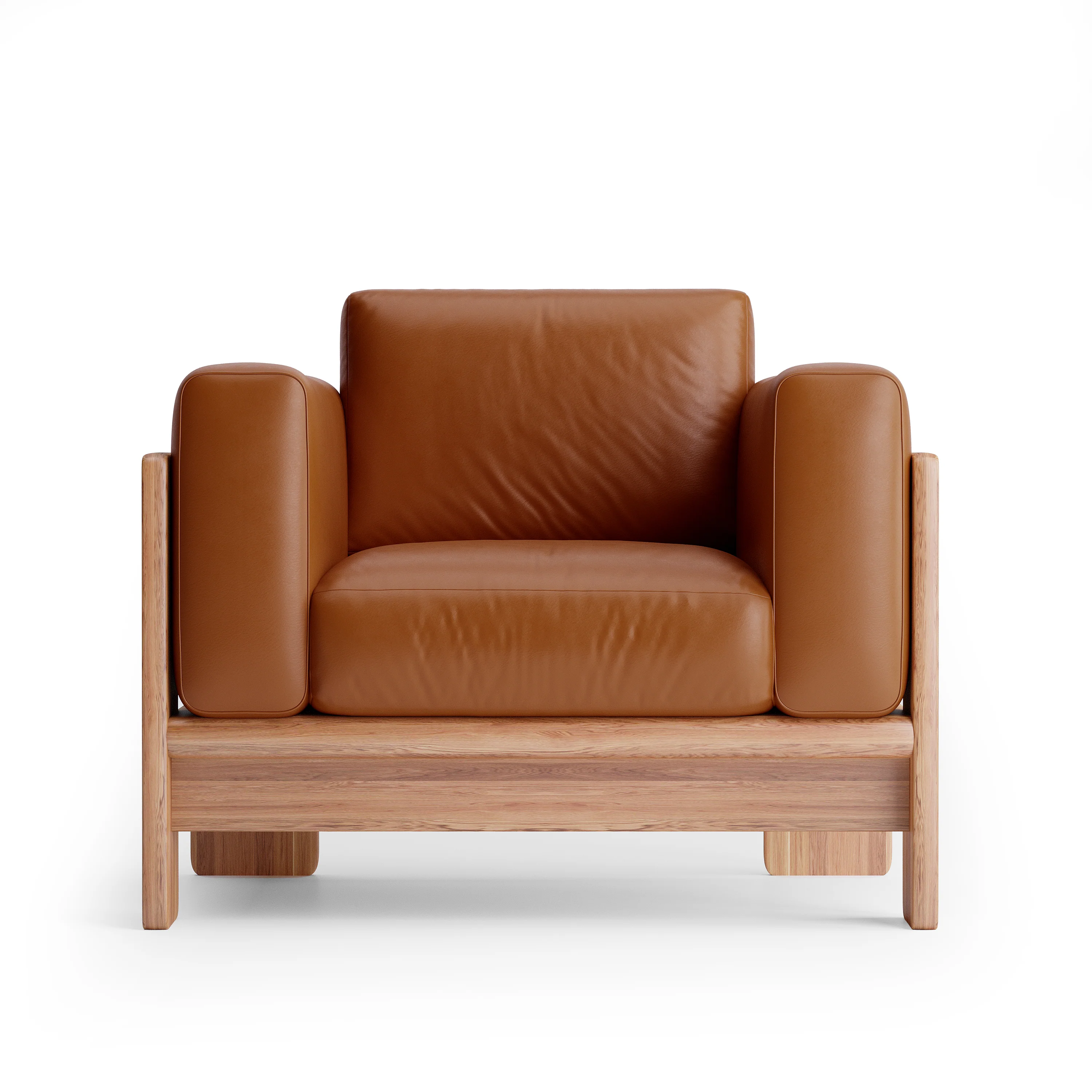 Nordhaven Sofa | 1 Seater | Italian Leather | Solid Teak/Walut/Oak Wood - Image 16