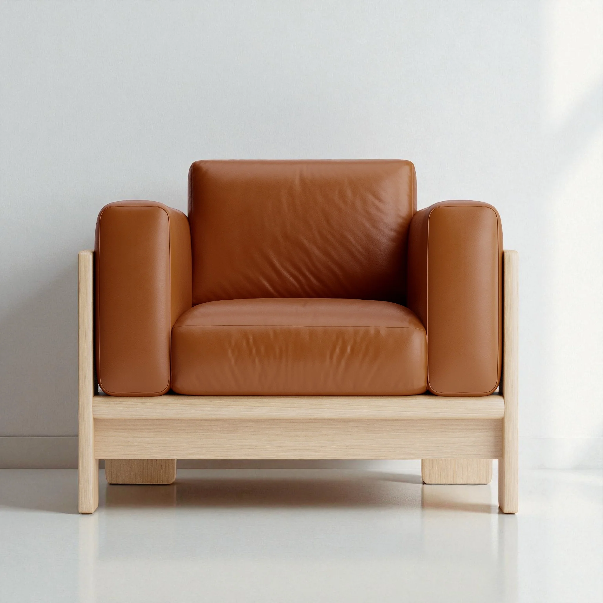 Nordhaven Sofa | 1 Seater | Italian Leather | Solid Teak/Walut/Oak Wood - Image 18