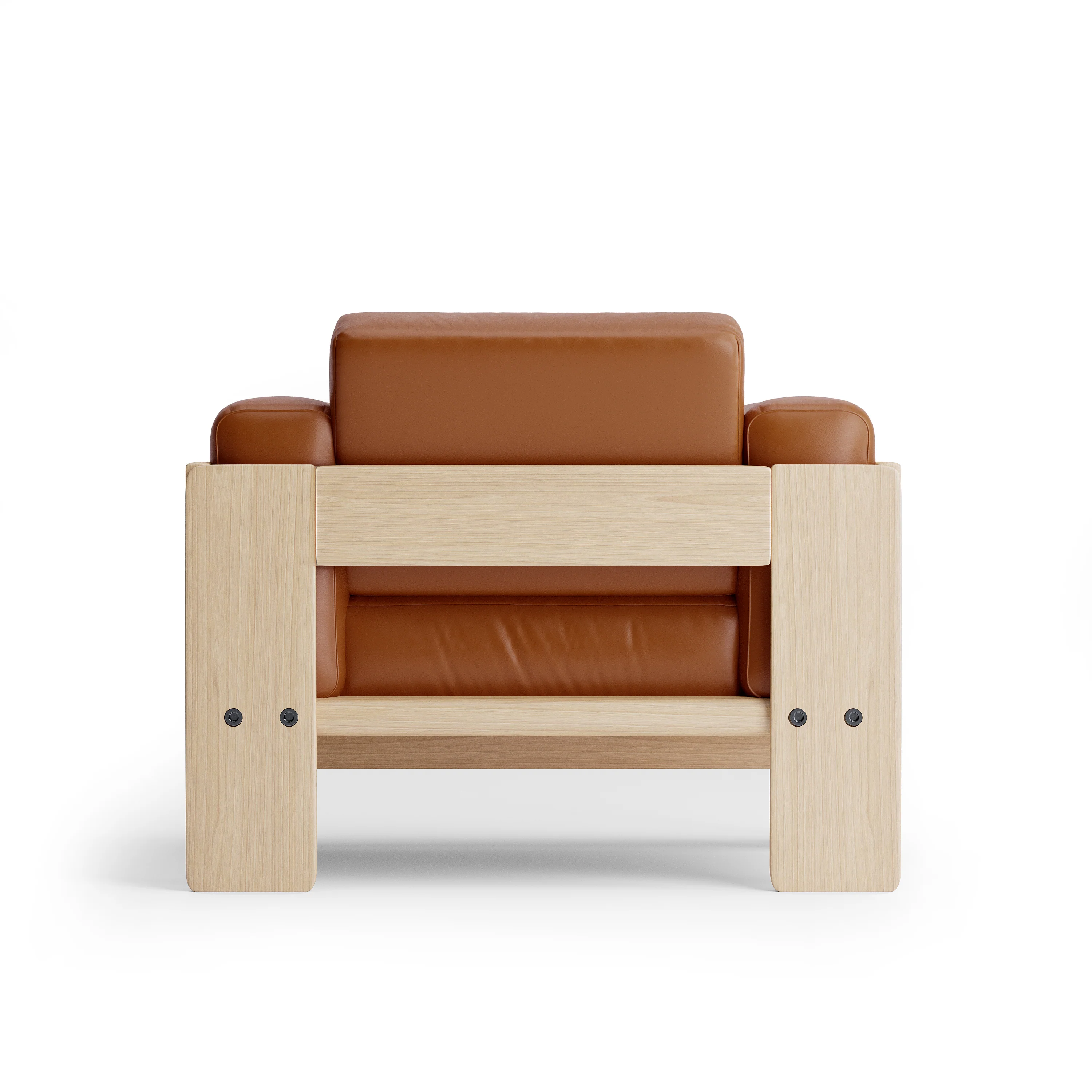 Nordhaven Sofa | 1 Seater | Italian Leather | Solid Teak/Walut/Oak Wood - Image 19