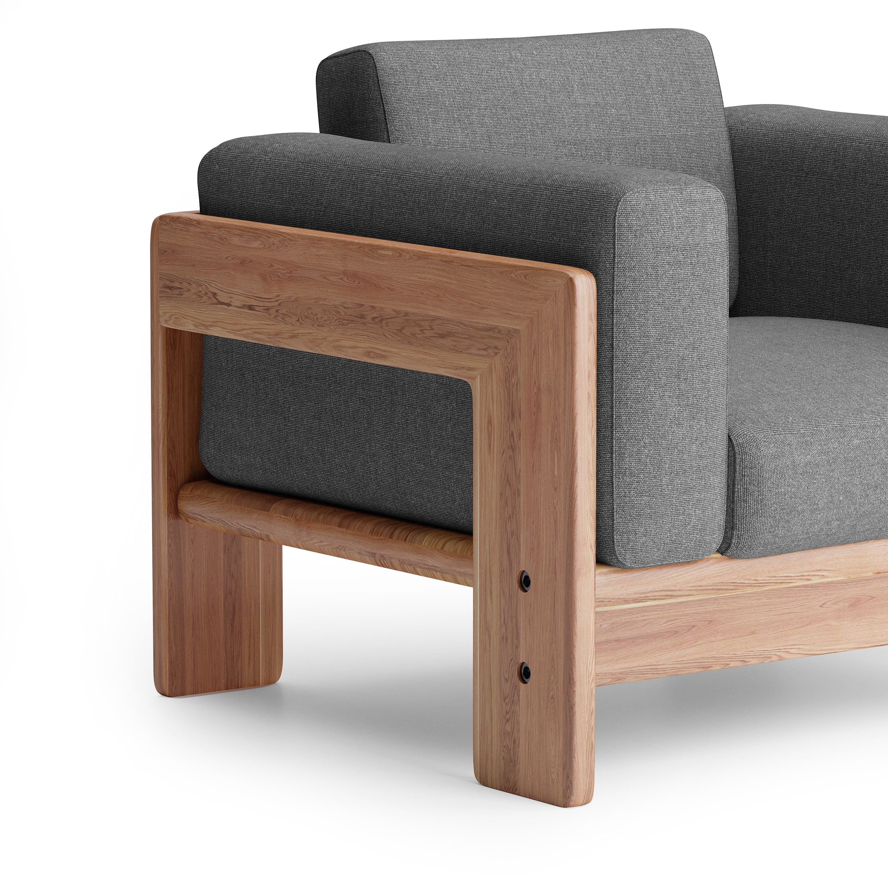 Nordhaven Sofa | 1 Seater | Solid Teak/Walut/Oak Wood - Image 15