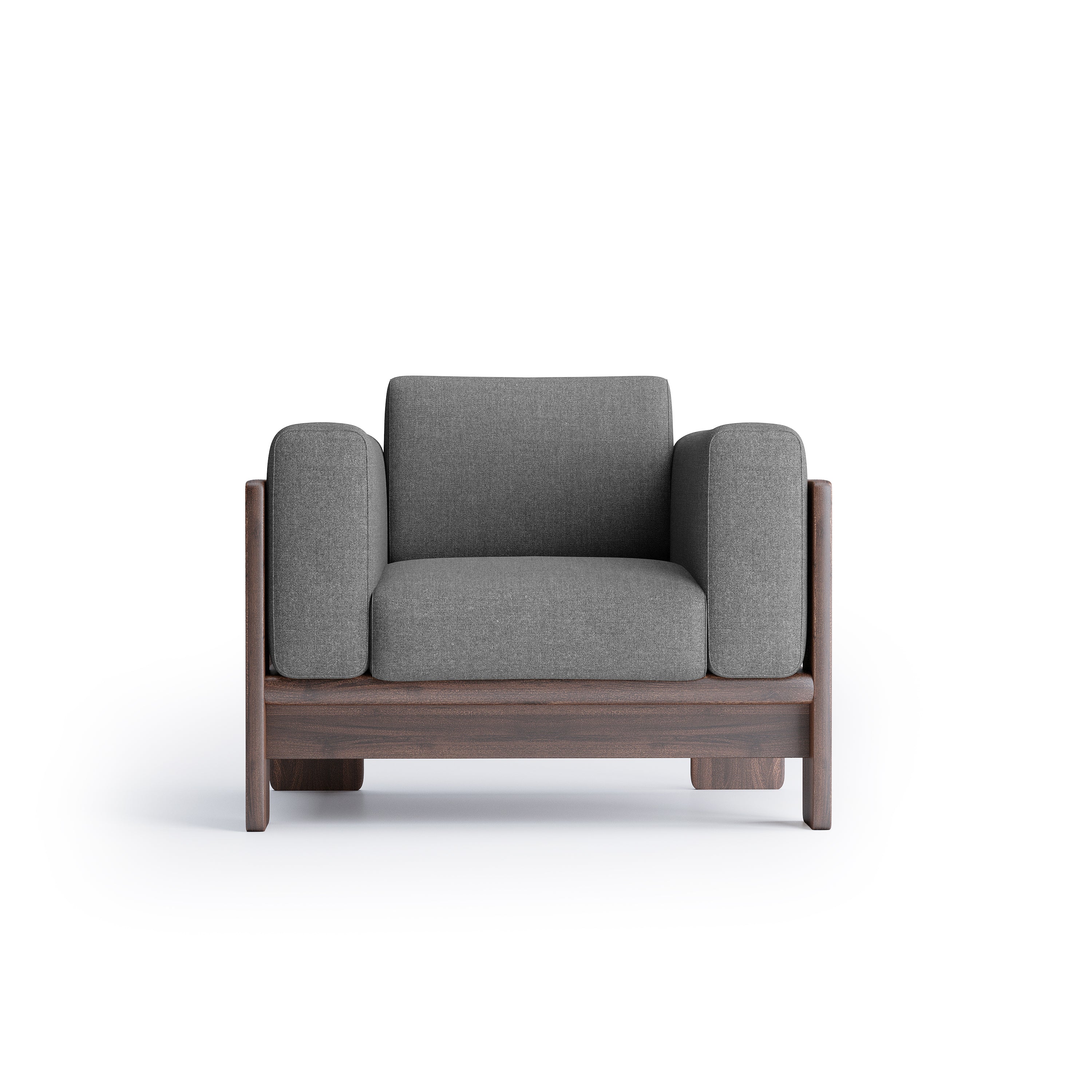 Nordhaven Sofa | 1 Seater | Solid Teak/Walut/Oak Wood - Image 5