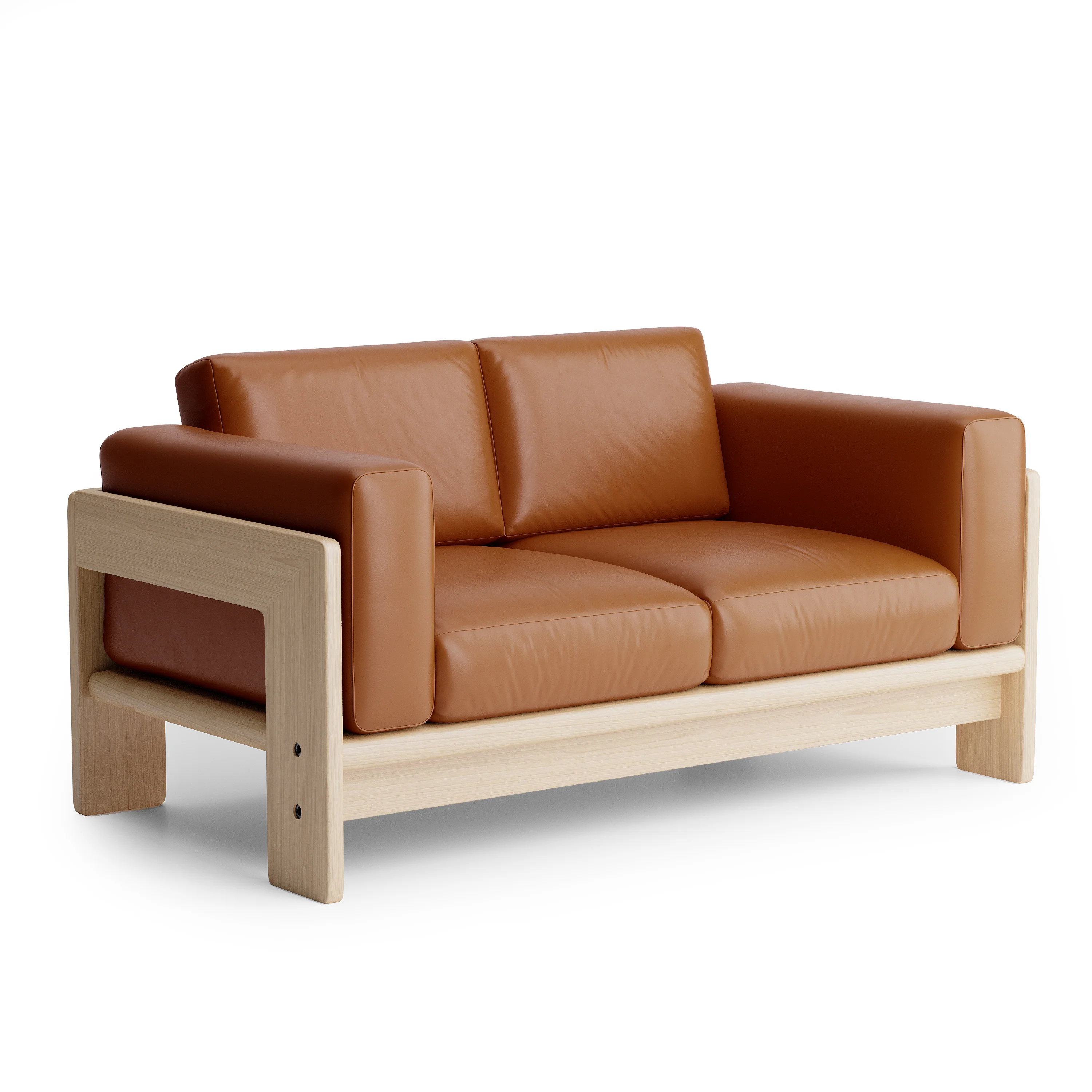 Nordhaven Sofa | 2 Seater | Italian Leather | Solid Teak/Walut/Oak Wood - Image 20