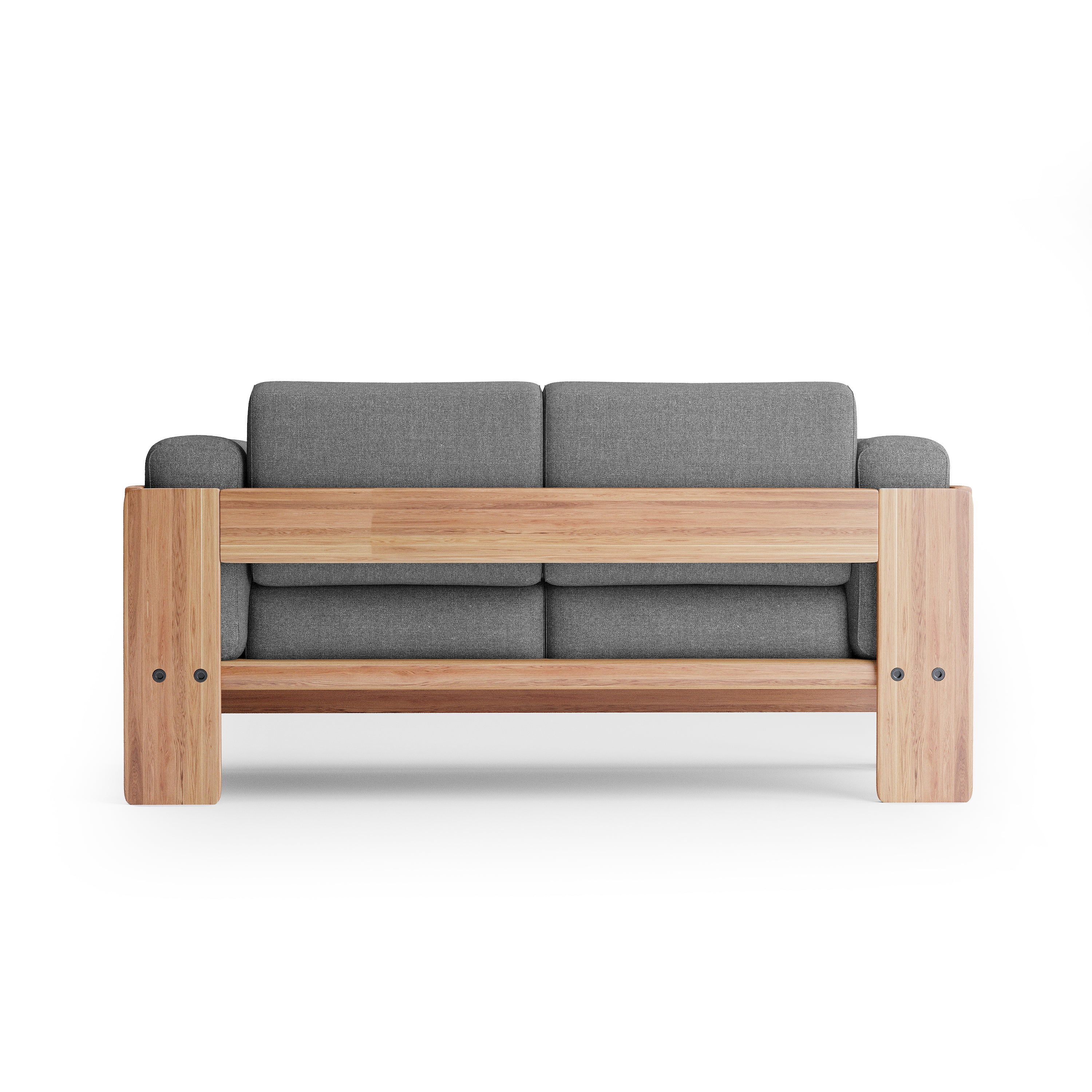 Nordhaven Sofa | 2 Seater | Solid Teak/Walut/Oak Wood - Image 11