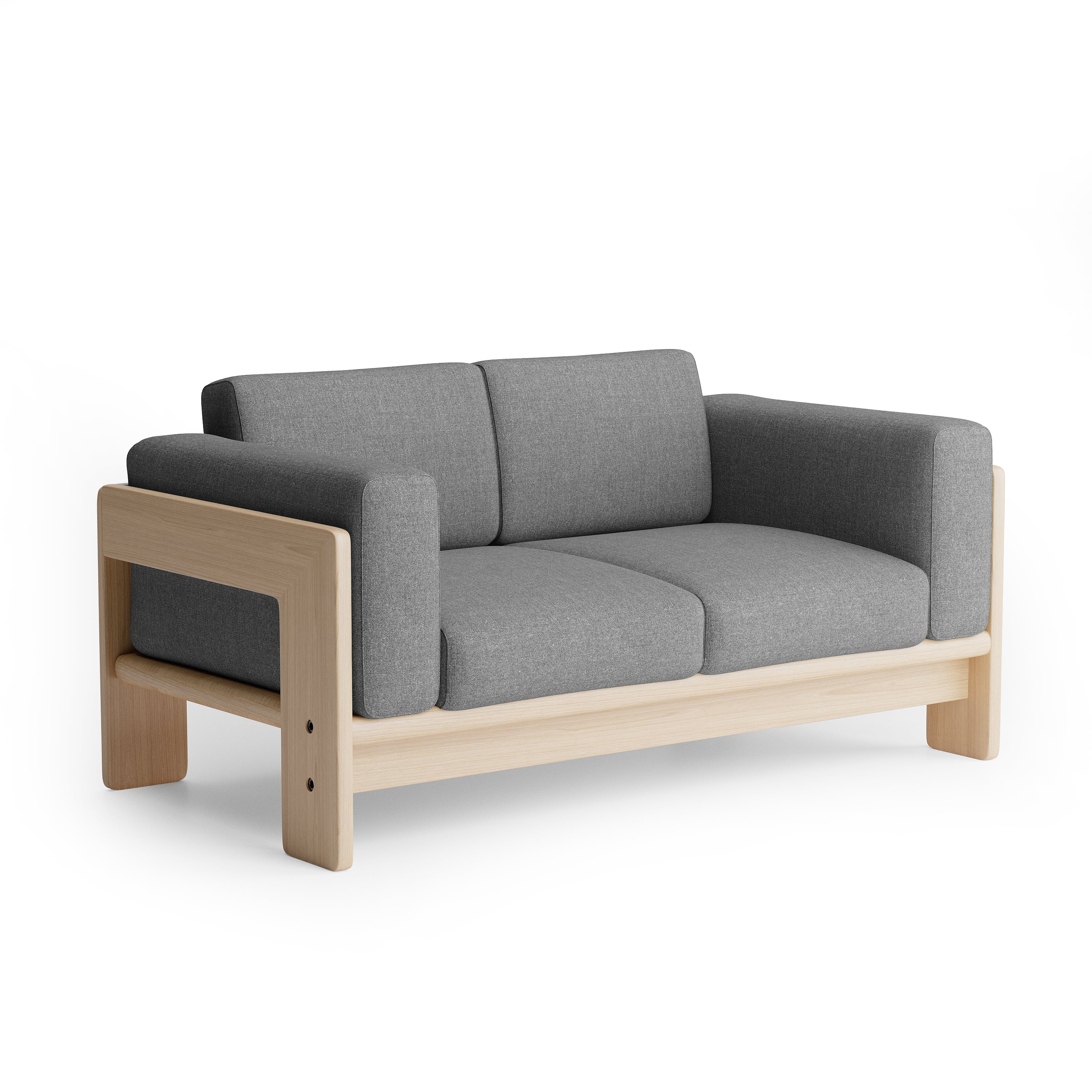 Nordhaven Sofa | 2 Seater | Solid Teak/Walut/Oak Wood - Image 16
