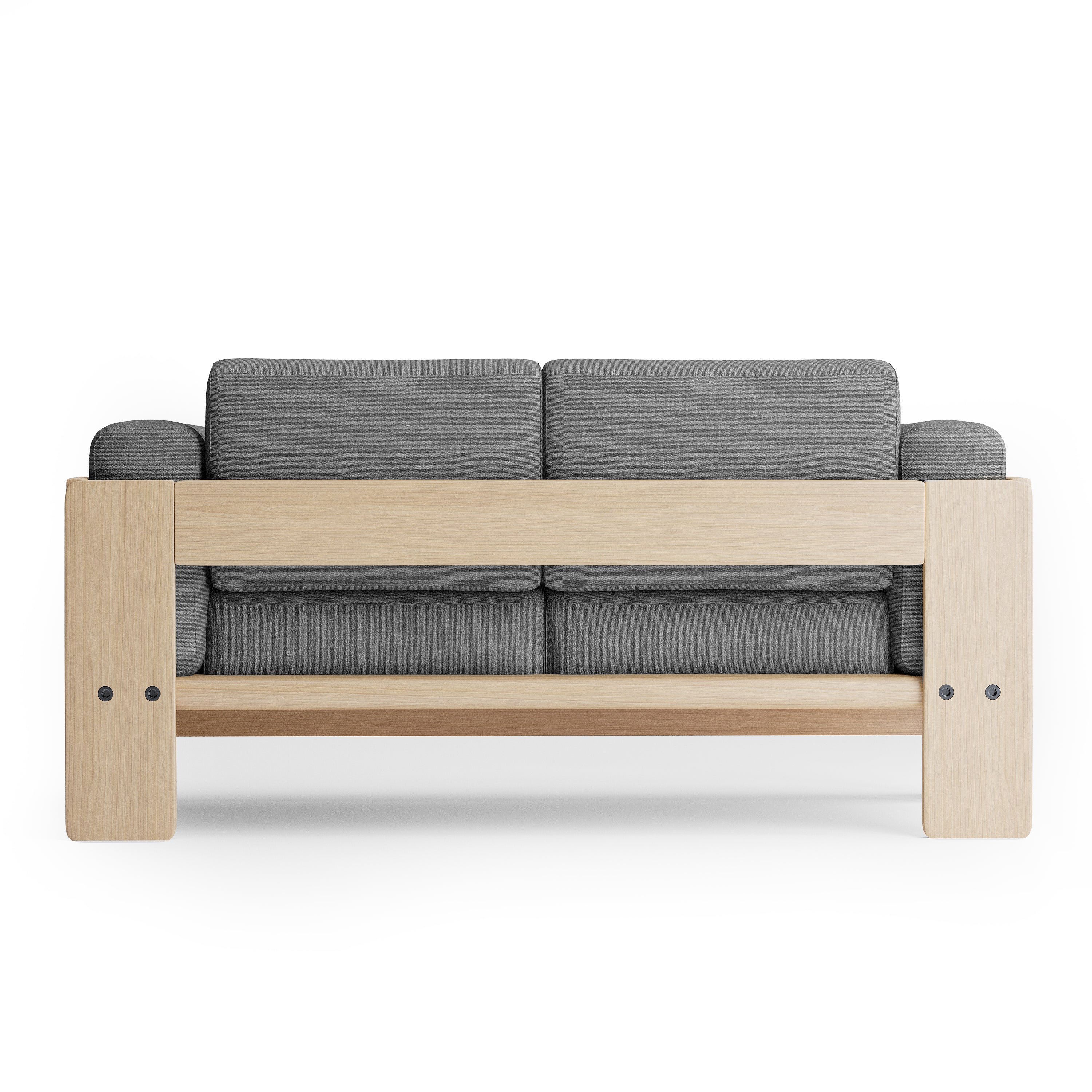 Nordhaven Sofa | 2 Seater | Solid Teak/Walut/Oak Wood - Image 17
