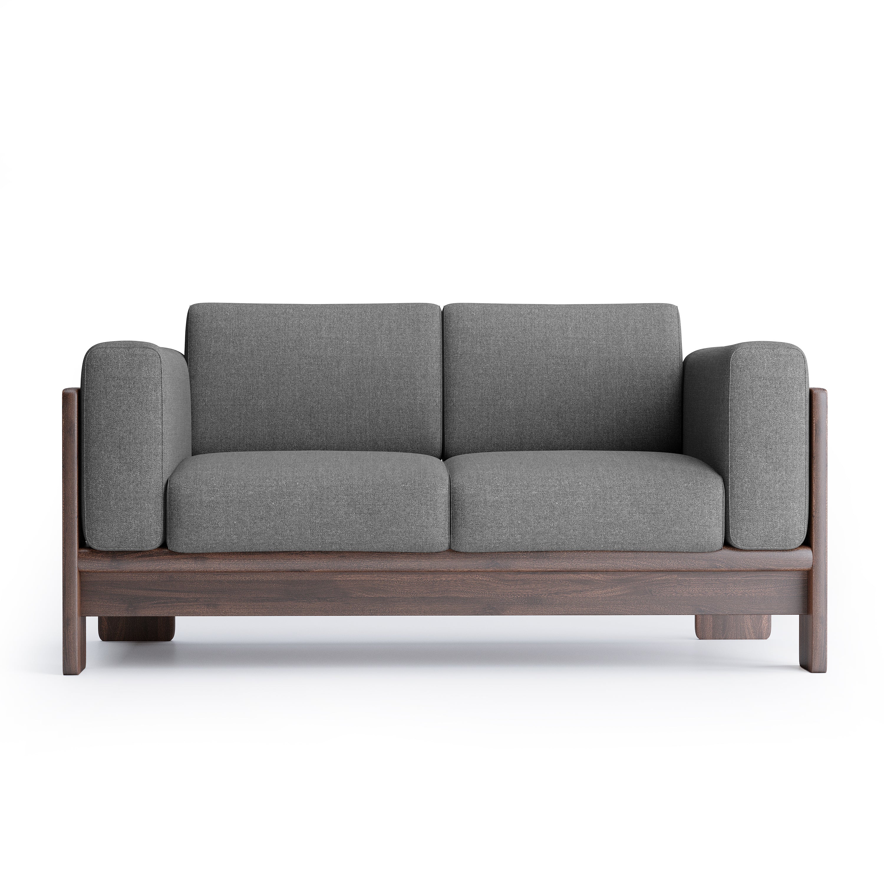 Nordhaven Sofa | 2 Seater | Solid Teak/Walut/Oak Wood - Image 7