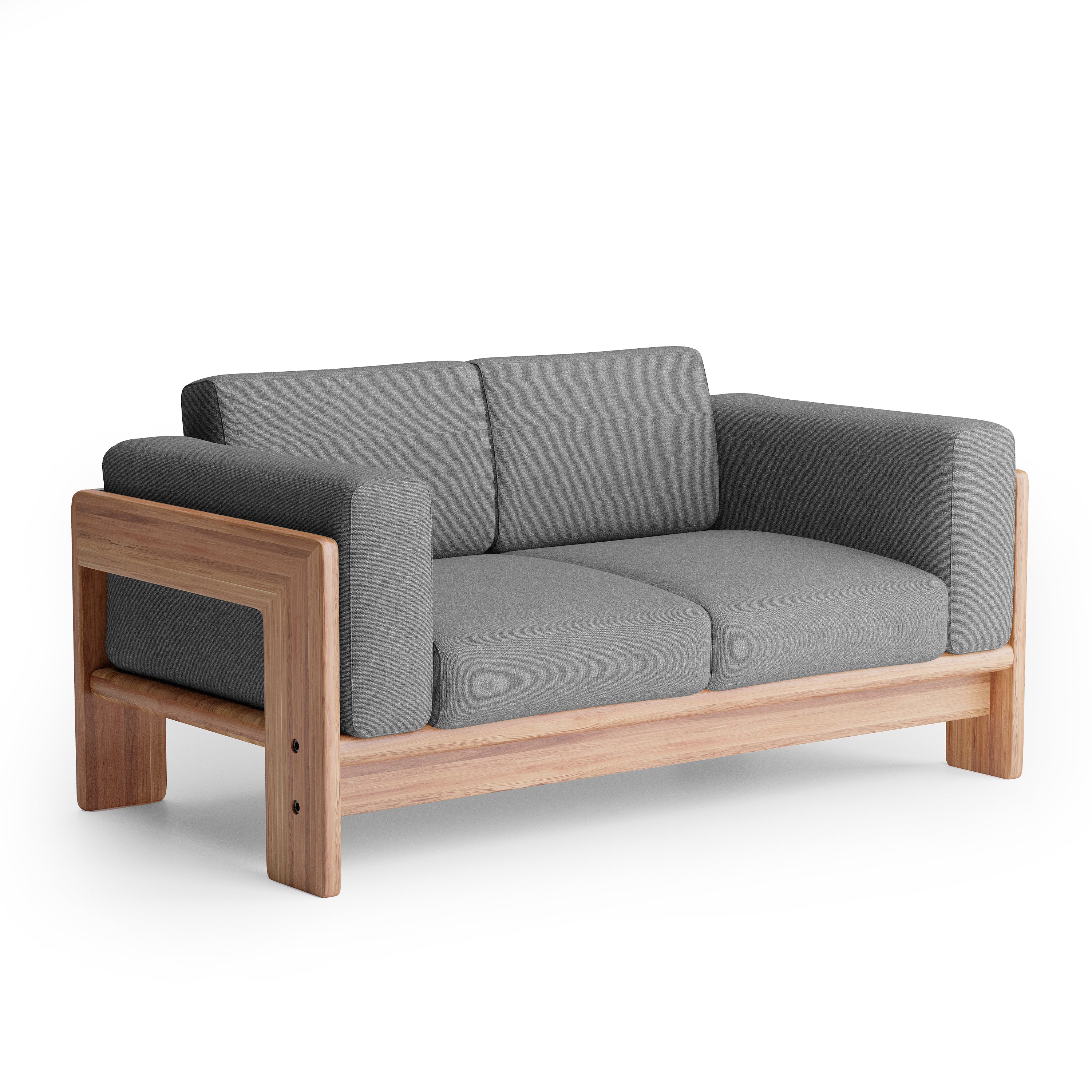 Nordhaven Sofa | 2 Seater | Solid Teak/Walut/Oak Wood - Image 9