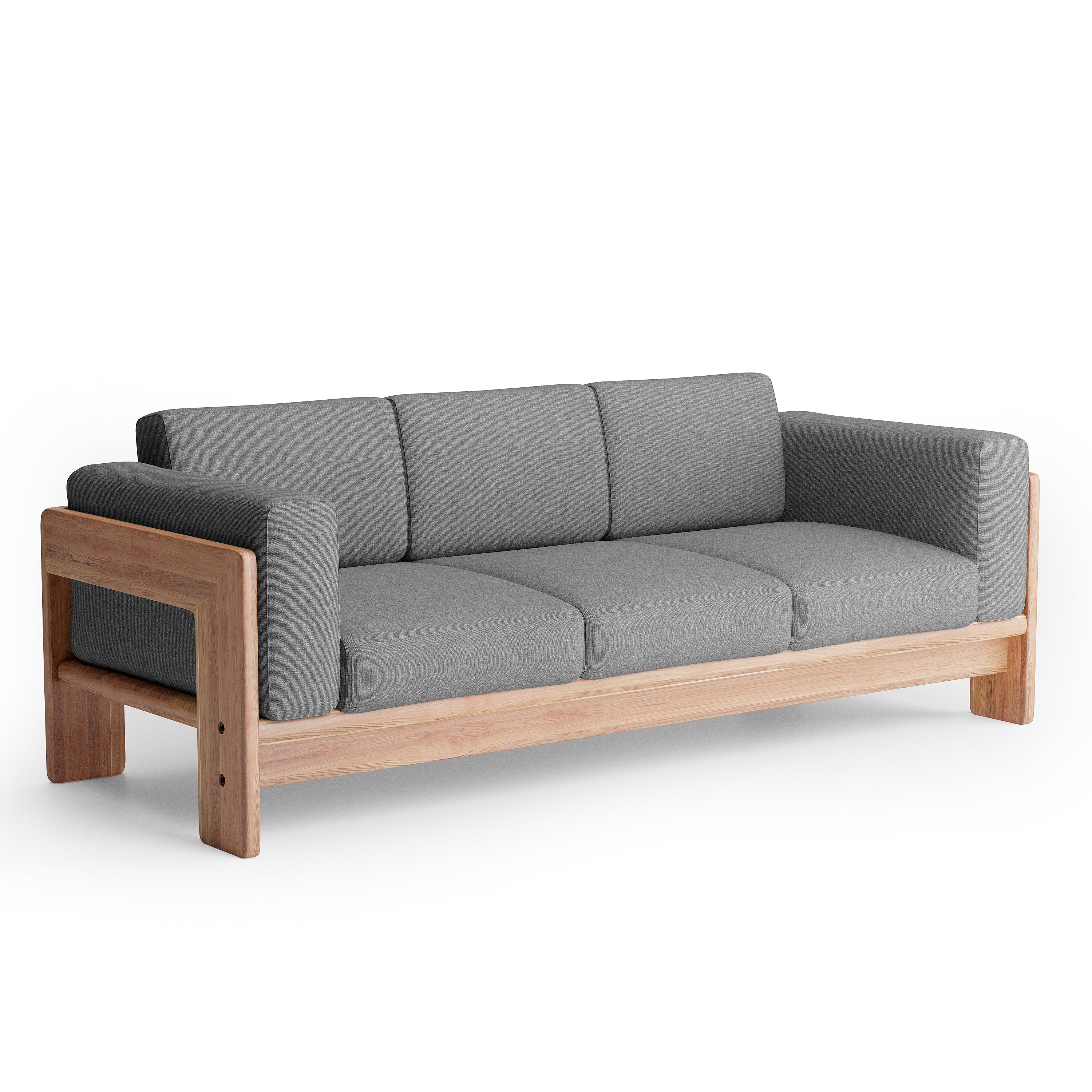 Nordhaven Sofa | 3 Seater | Solid Teak/Walnut/Oak Wood - Image 11