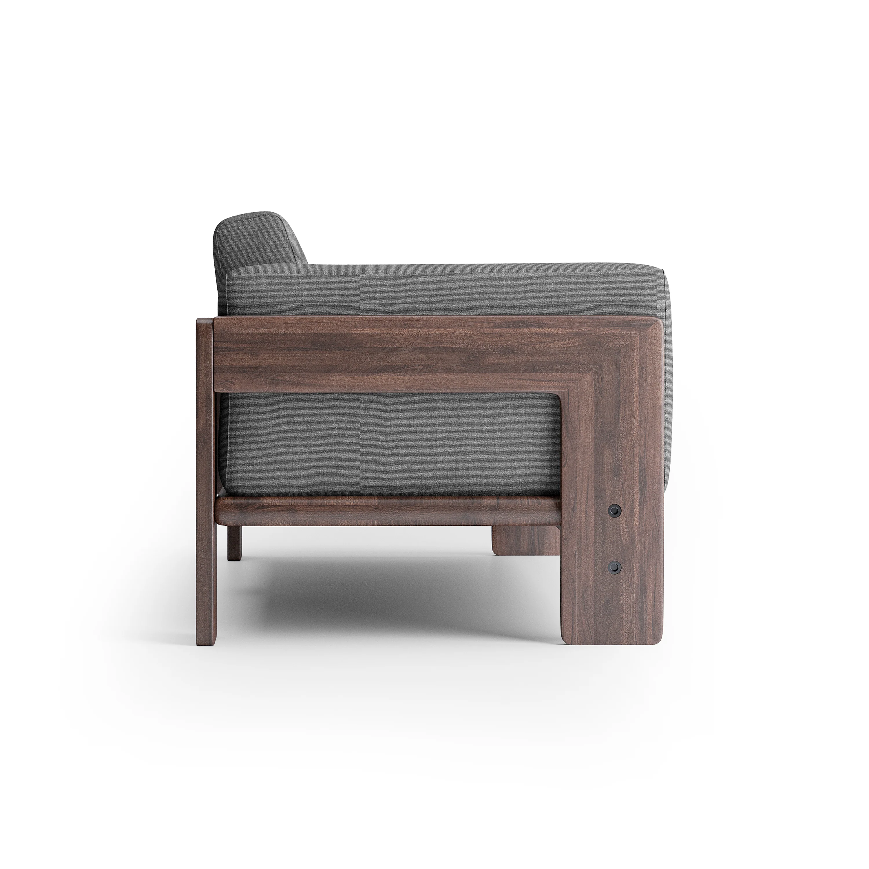 Nordhaven Sofa | 3 Seater | Solid Teak/Walnut/Oak Wood - Image 3